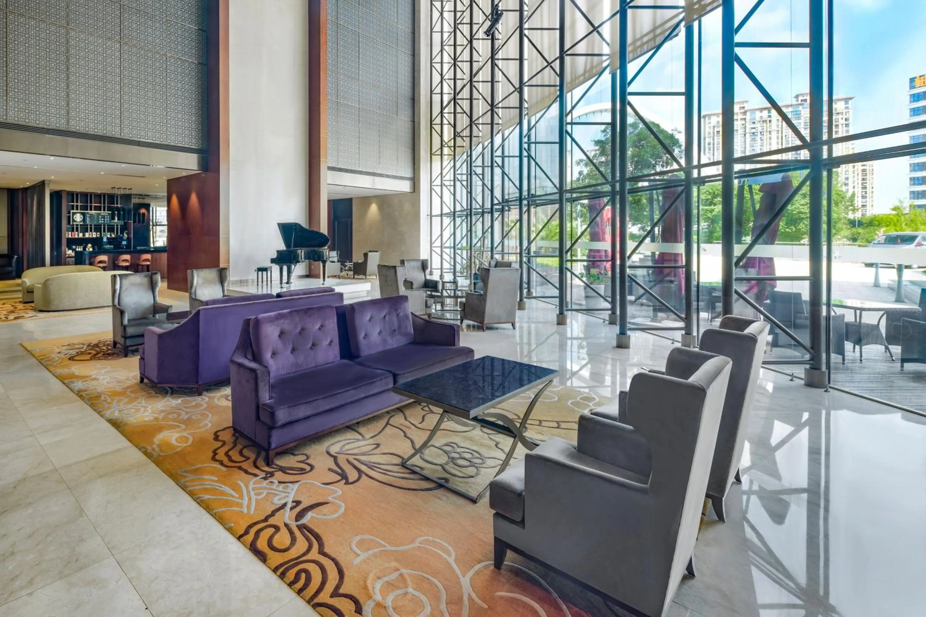Lobby or reception in Sheraton Shanghai Jiading Hotel