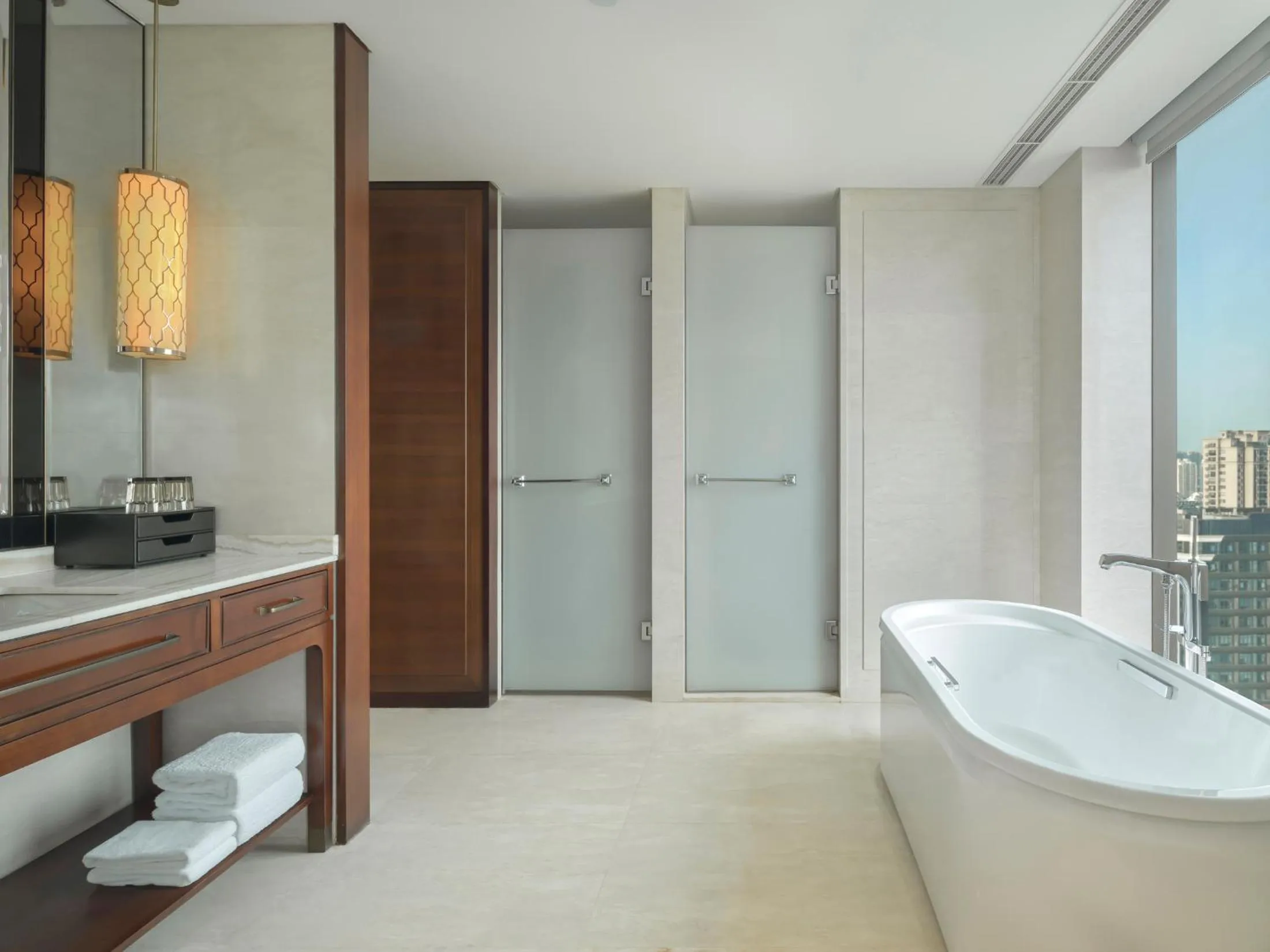 Bathroom in Sheraton Shanghai Jiading Hotel
