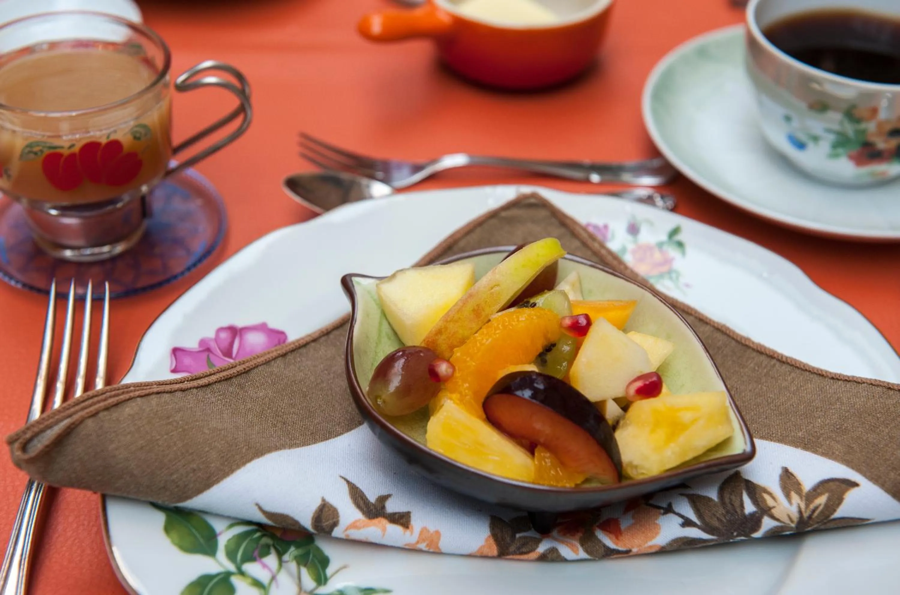 Continental breakfast in B&B Tspijker