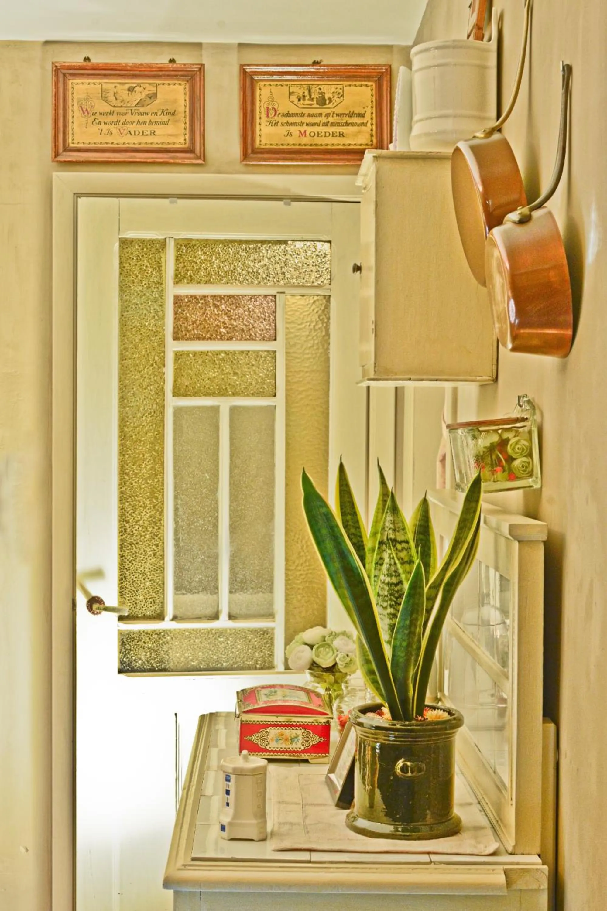 Decorative detail in B&B Tspijker