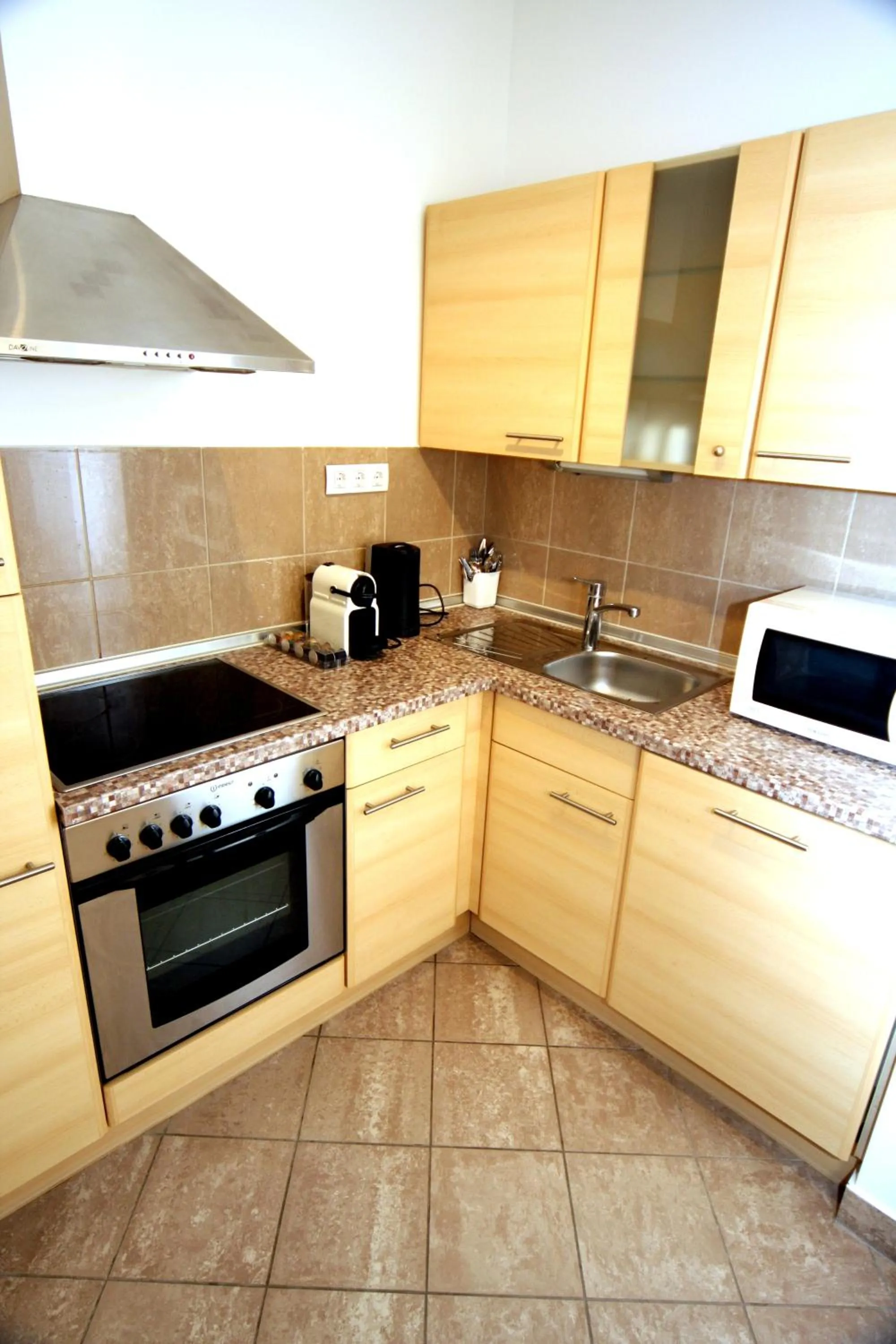 Kitchen or kitchenette in Gozsdu Apartment