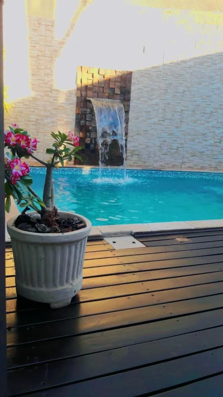 Swimming pool in Pousada Recanto da Morada