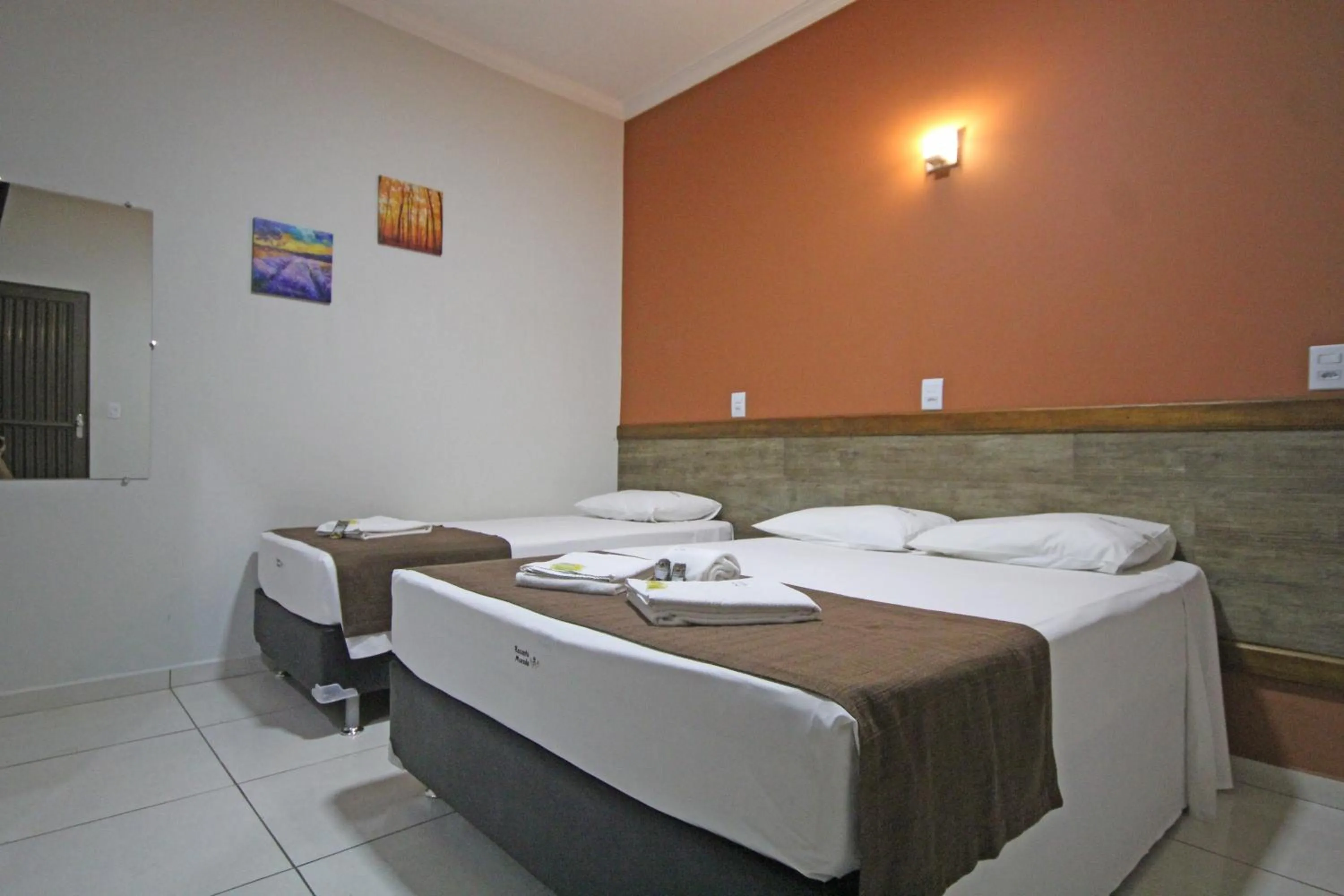 Bedroom, Bed in Pousada Recanto da Morada