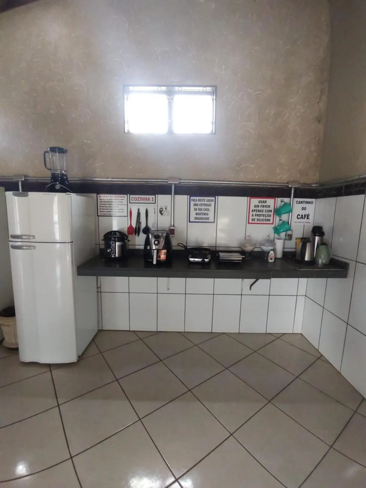 kitchen in Pousada Recanto da Morada