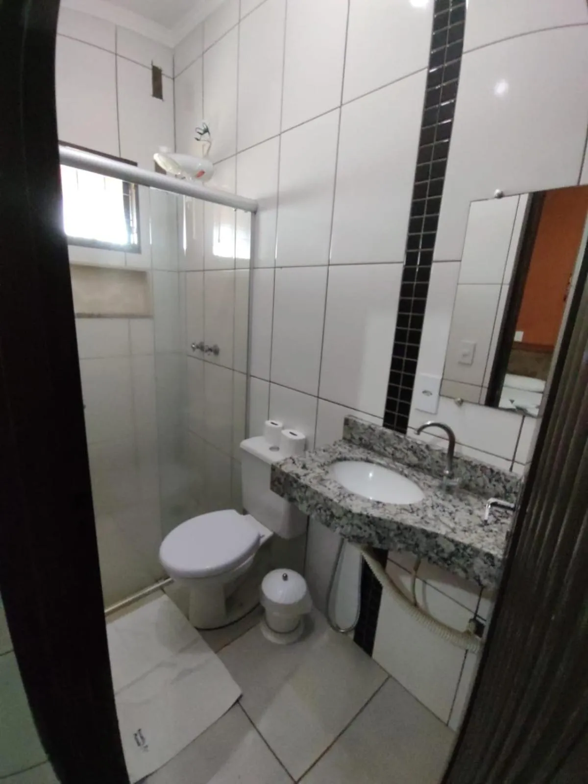 Toilet in Pousada Recanto da Morada