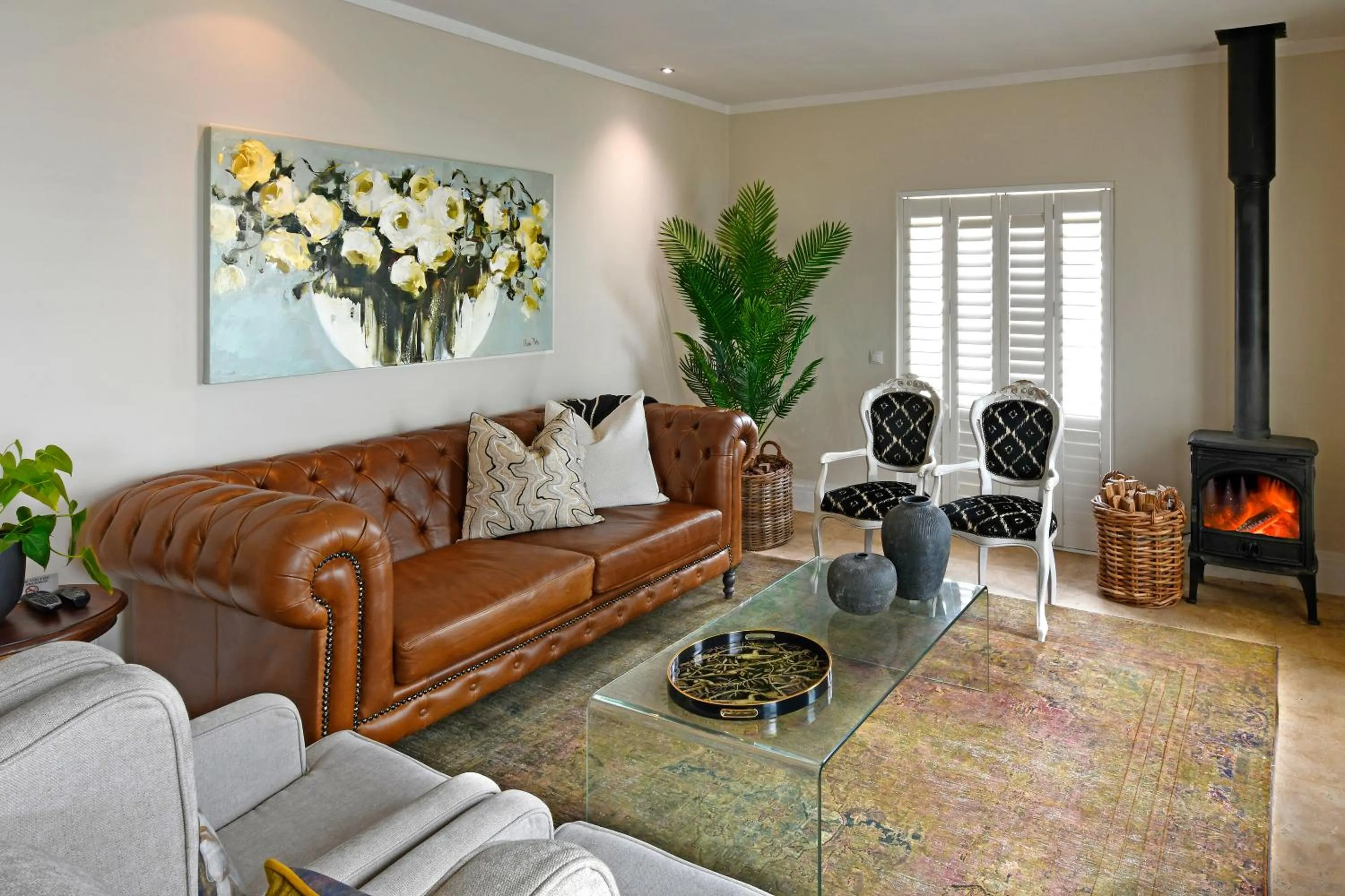 Seating area in Le Petit Bijou