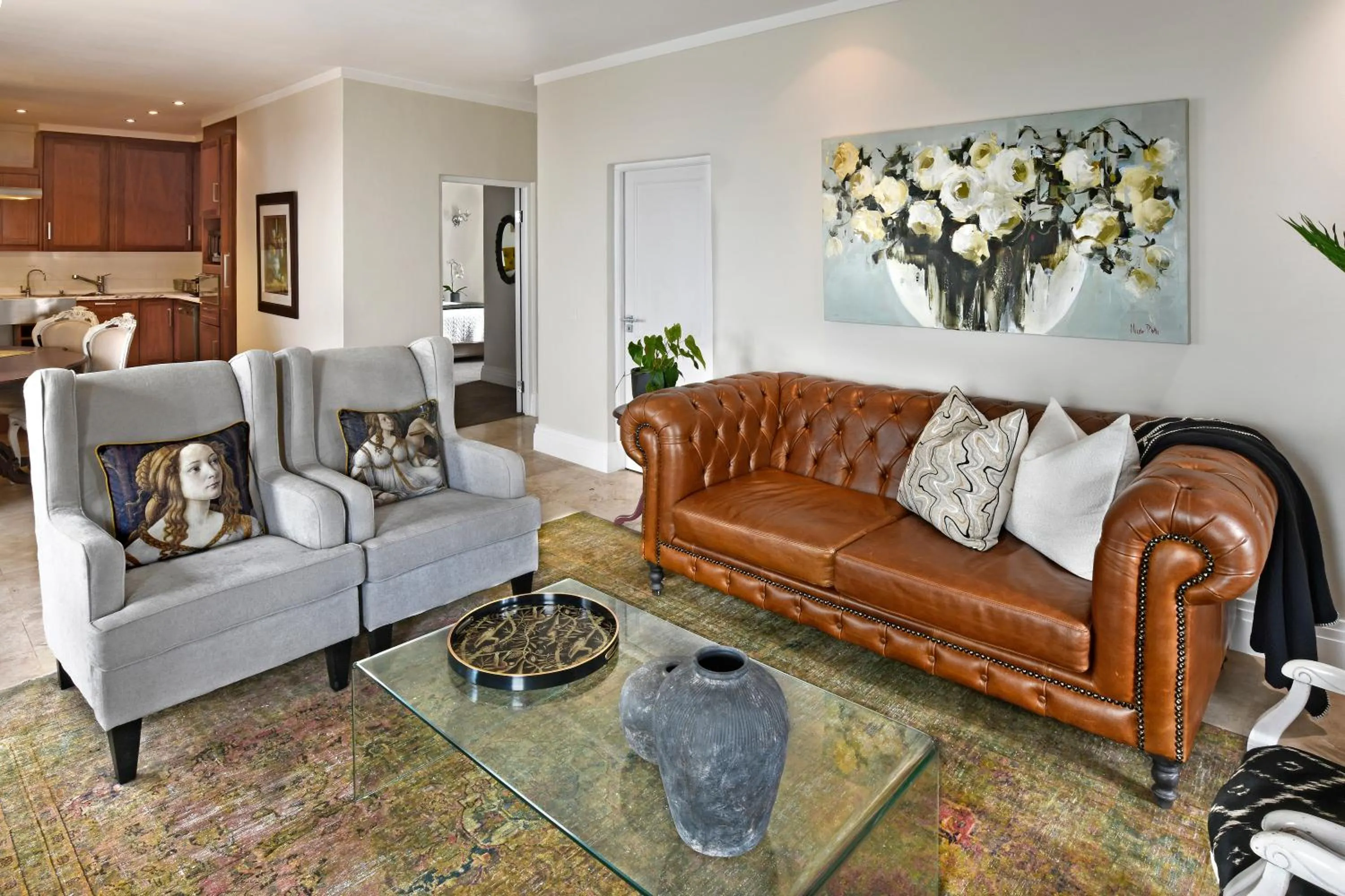 Seating area in Le Petit Bijou