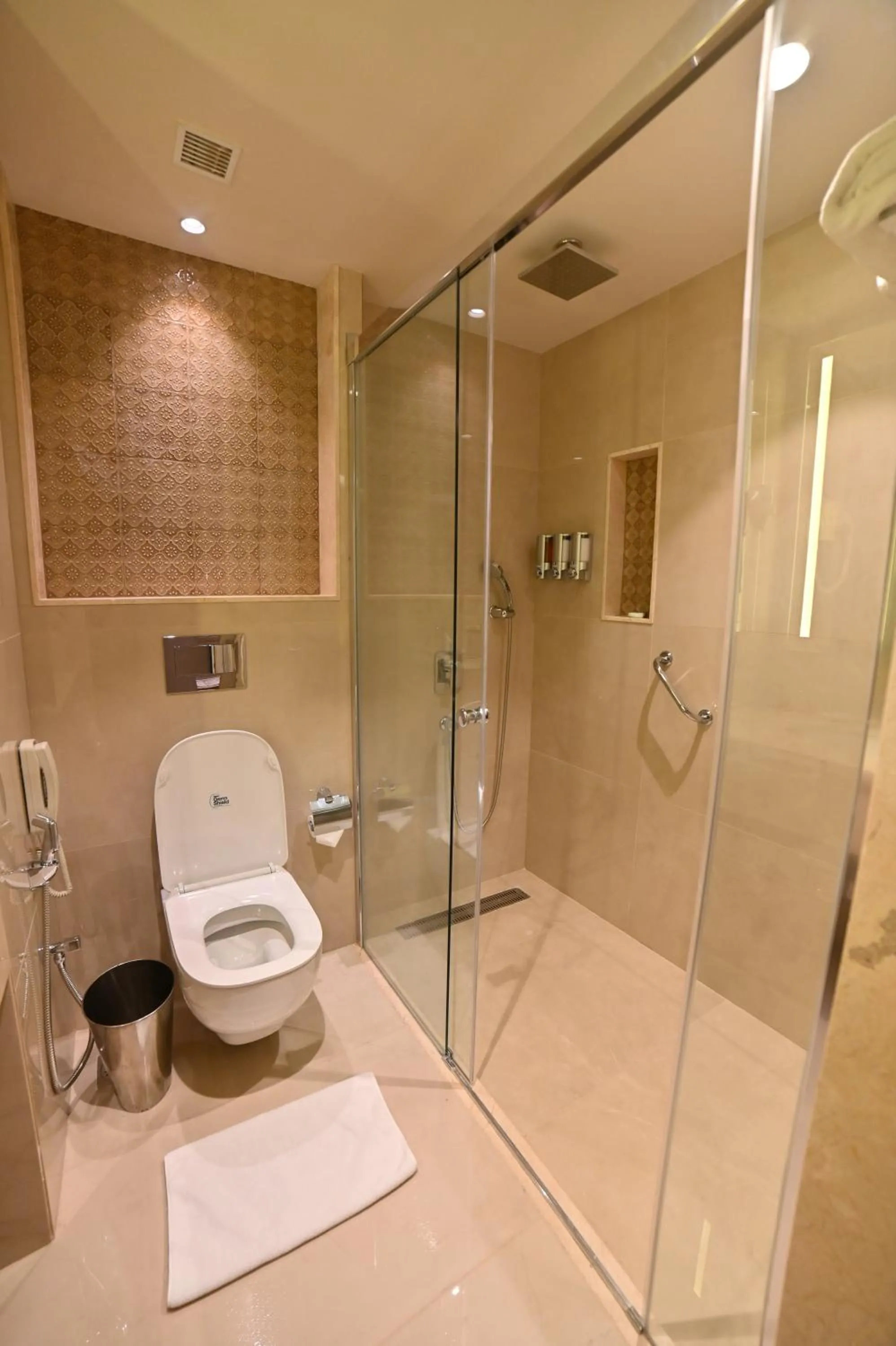 Shower in Welcomhotel by ITC Hotels, Devee Grand Bay, Visakhapatnam