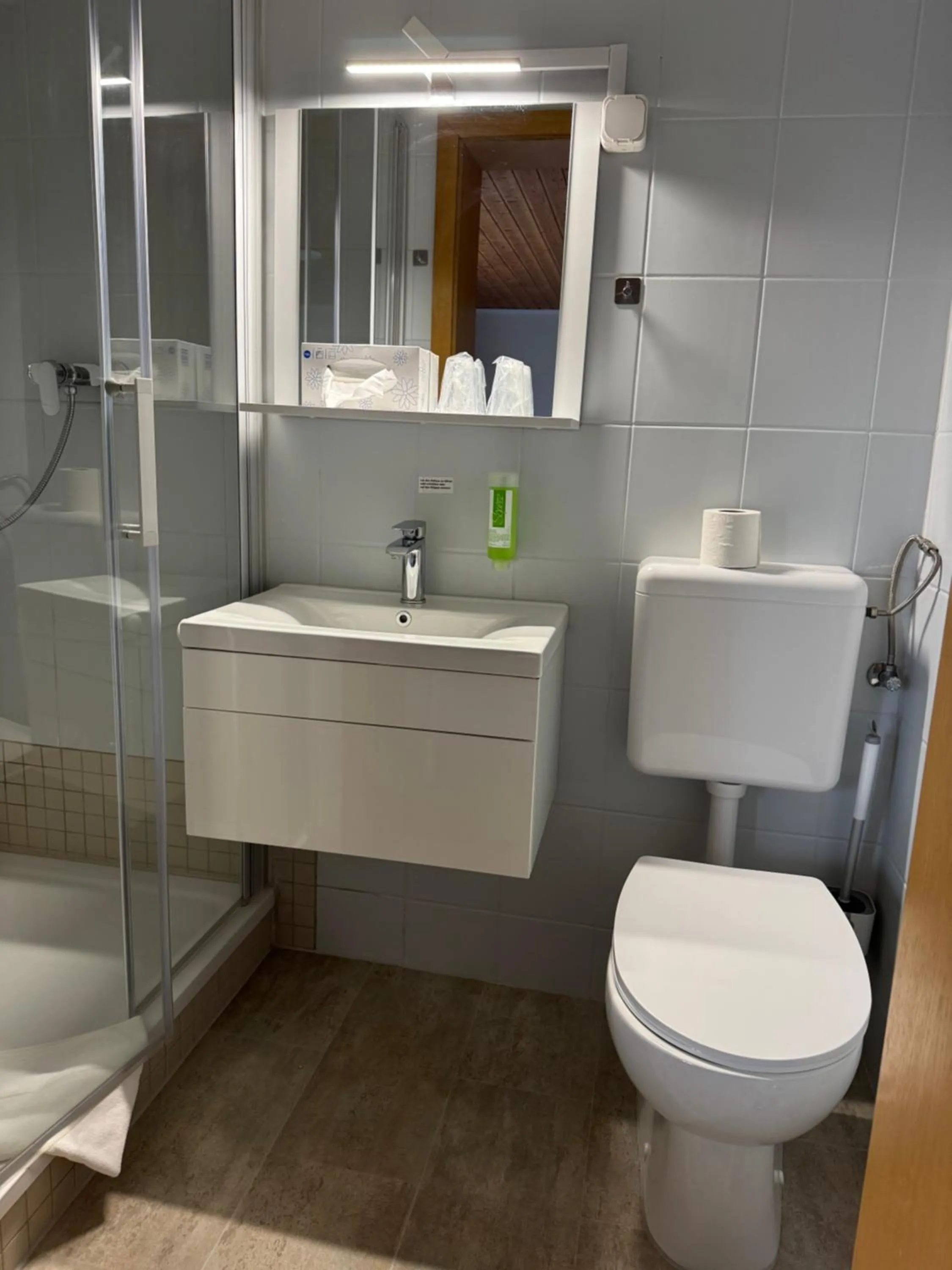 Bathroom in Hotel-Restaurant Christine