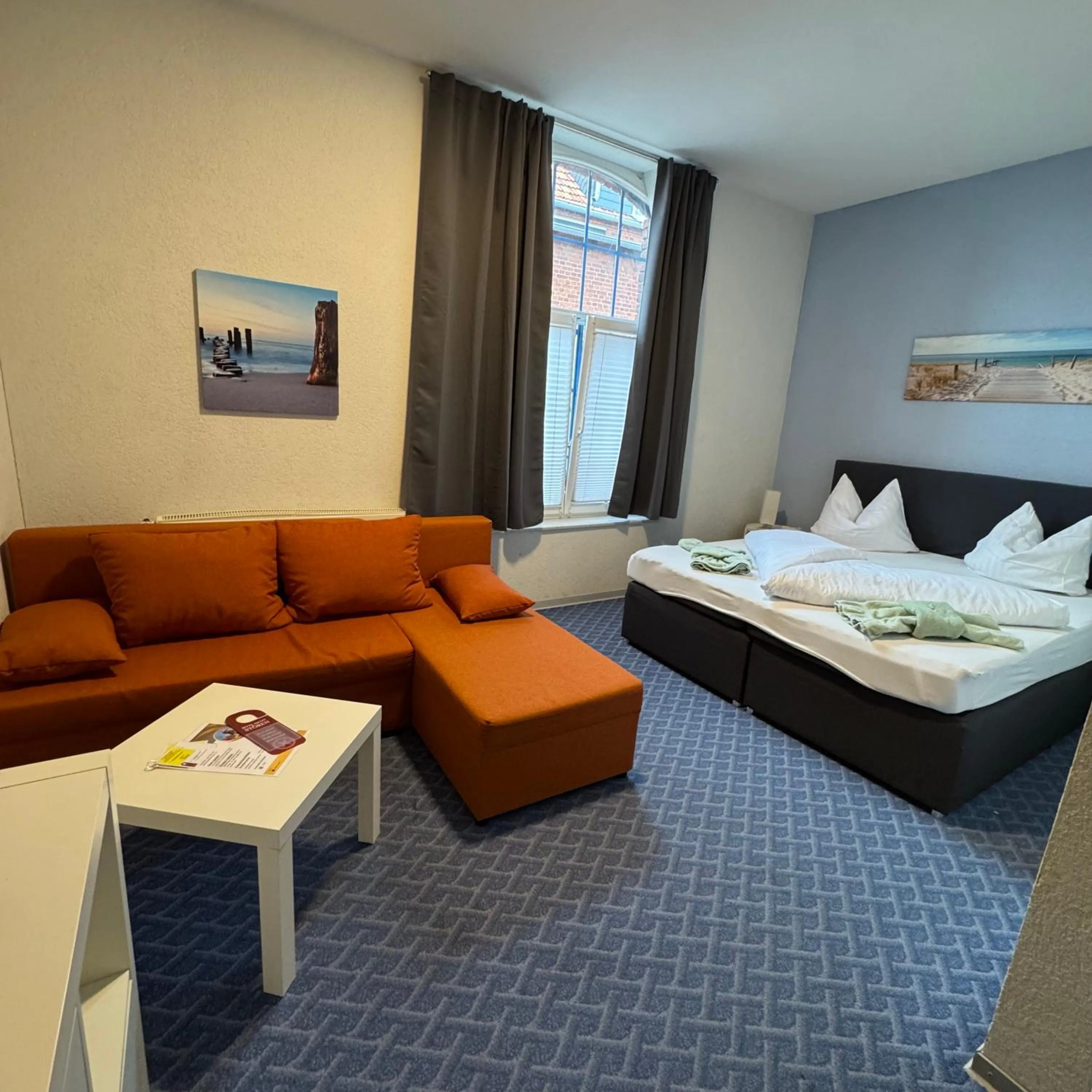 Photo of the whole room, Bed in Hotel-Restaurant Christine