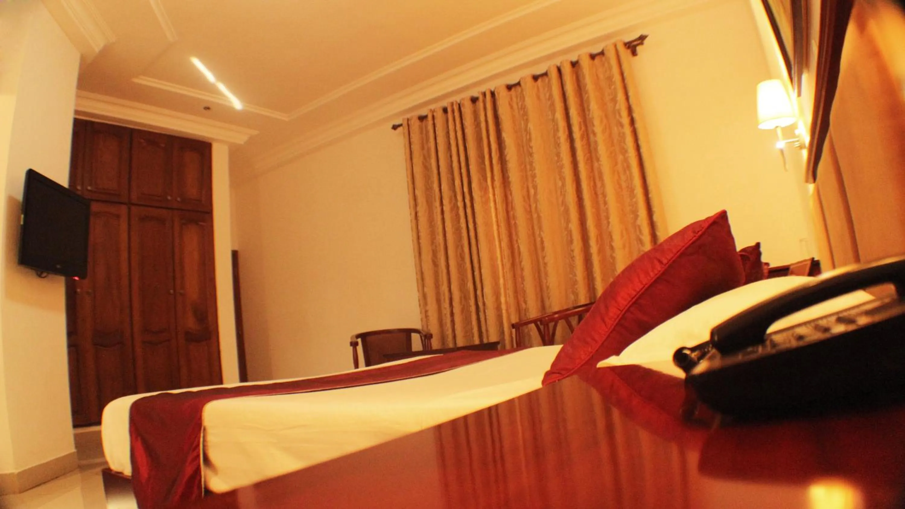 Bedroom, Bed in Hotel Residence Flamani