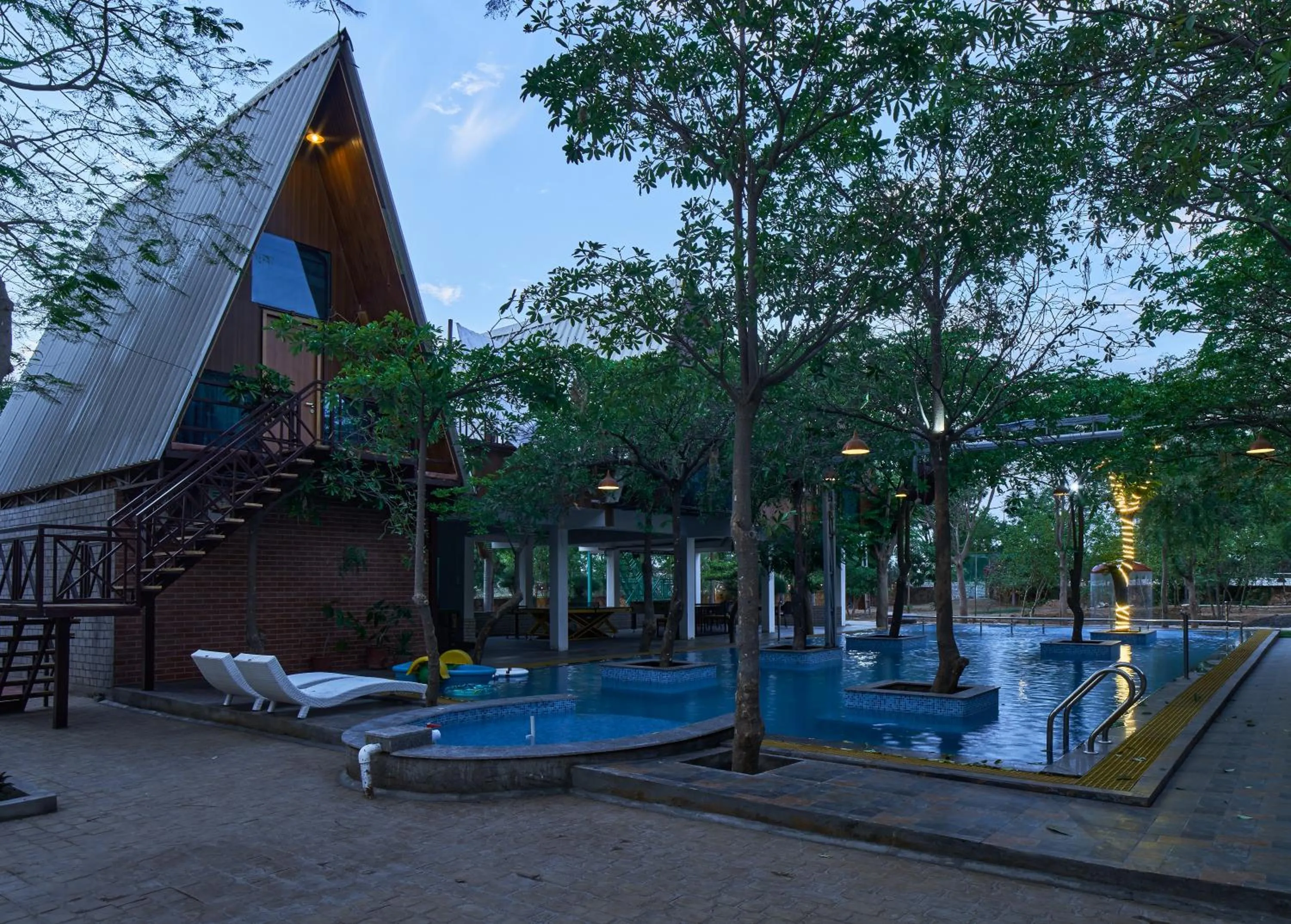 Natural landscape in Visamo Nalsarovar Resort, Ahmedabad