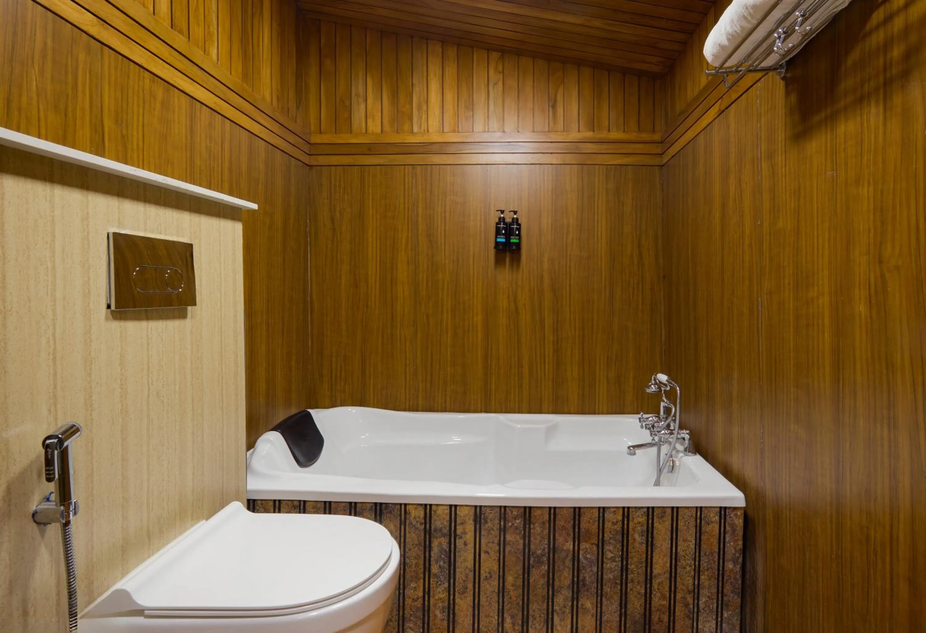 Bathroom in Visamo Nalsarovar Resort, Ahmedabad