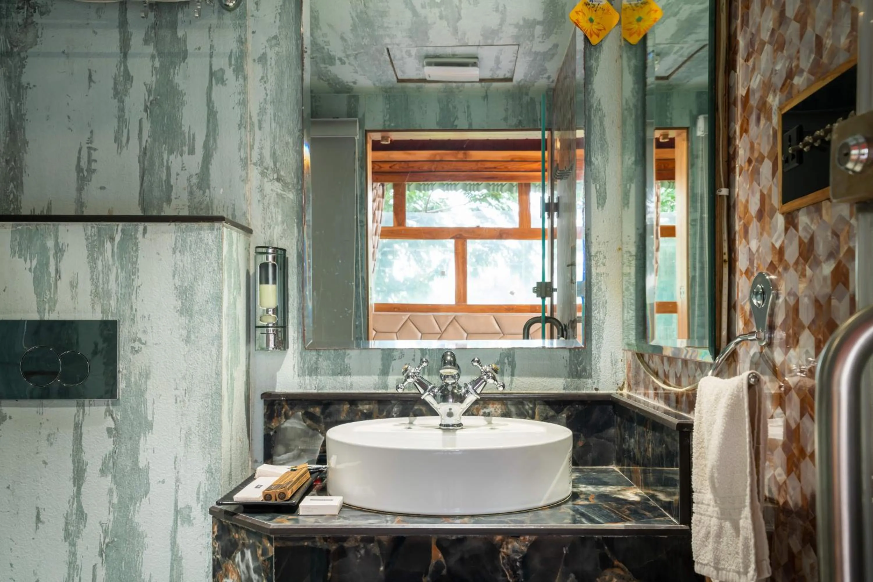 Bathroom in Visamo Nalsarovar Resort, Ahmedabad