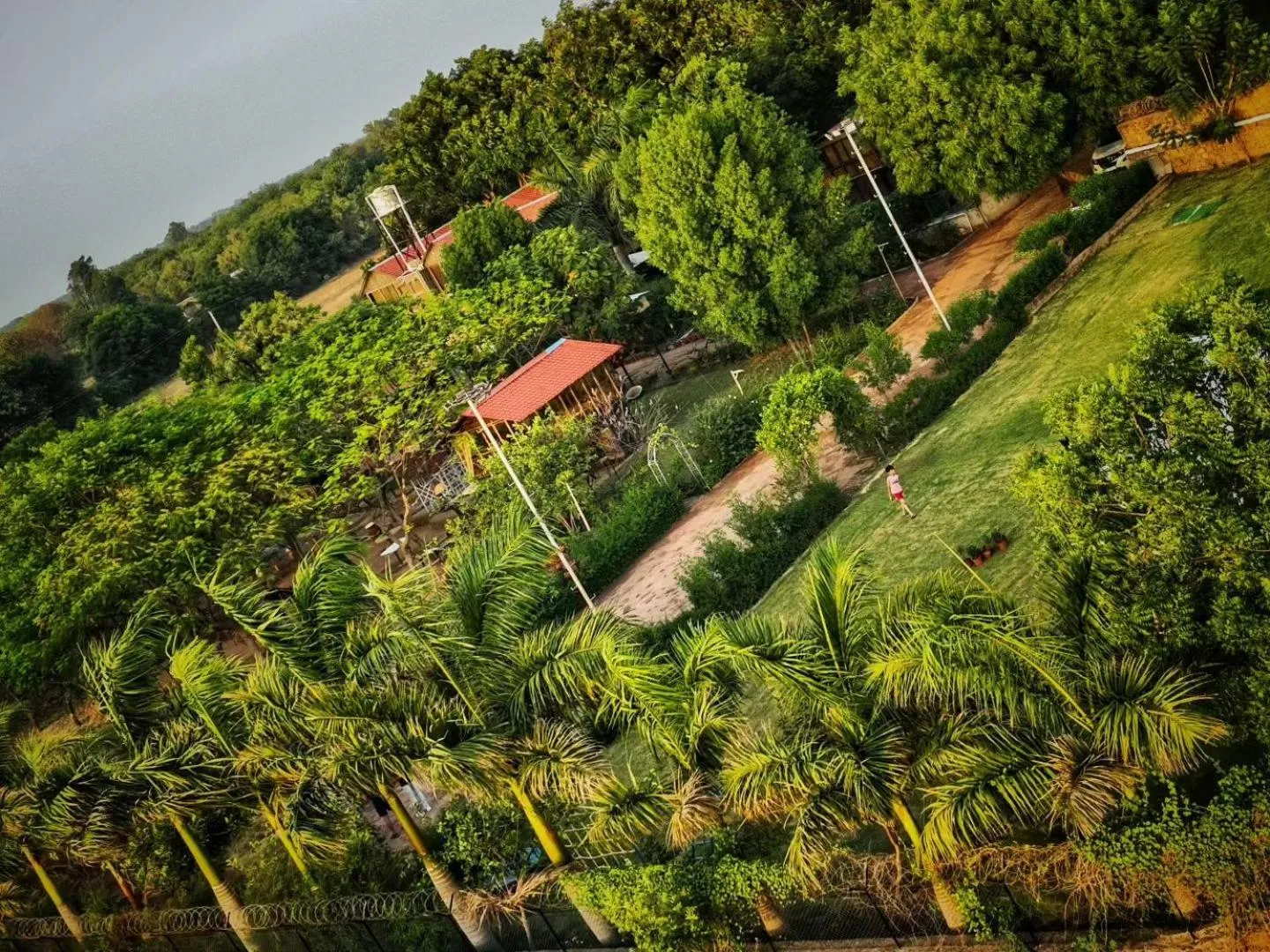 Garden in Visamo Nalsarovar Resort, Ahmedabad