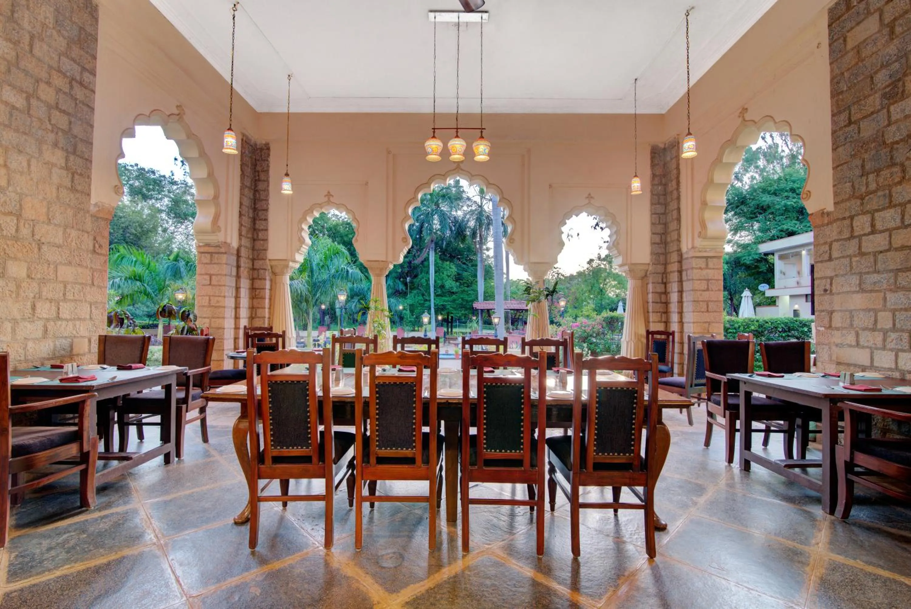 View (from property/room) in WelcomHeritage Shivavilas Palace, HAMPI