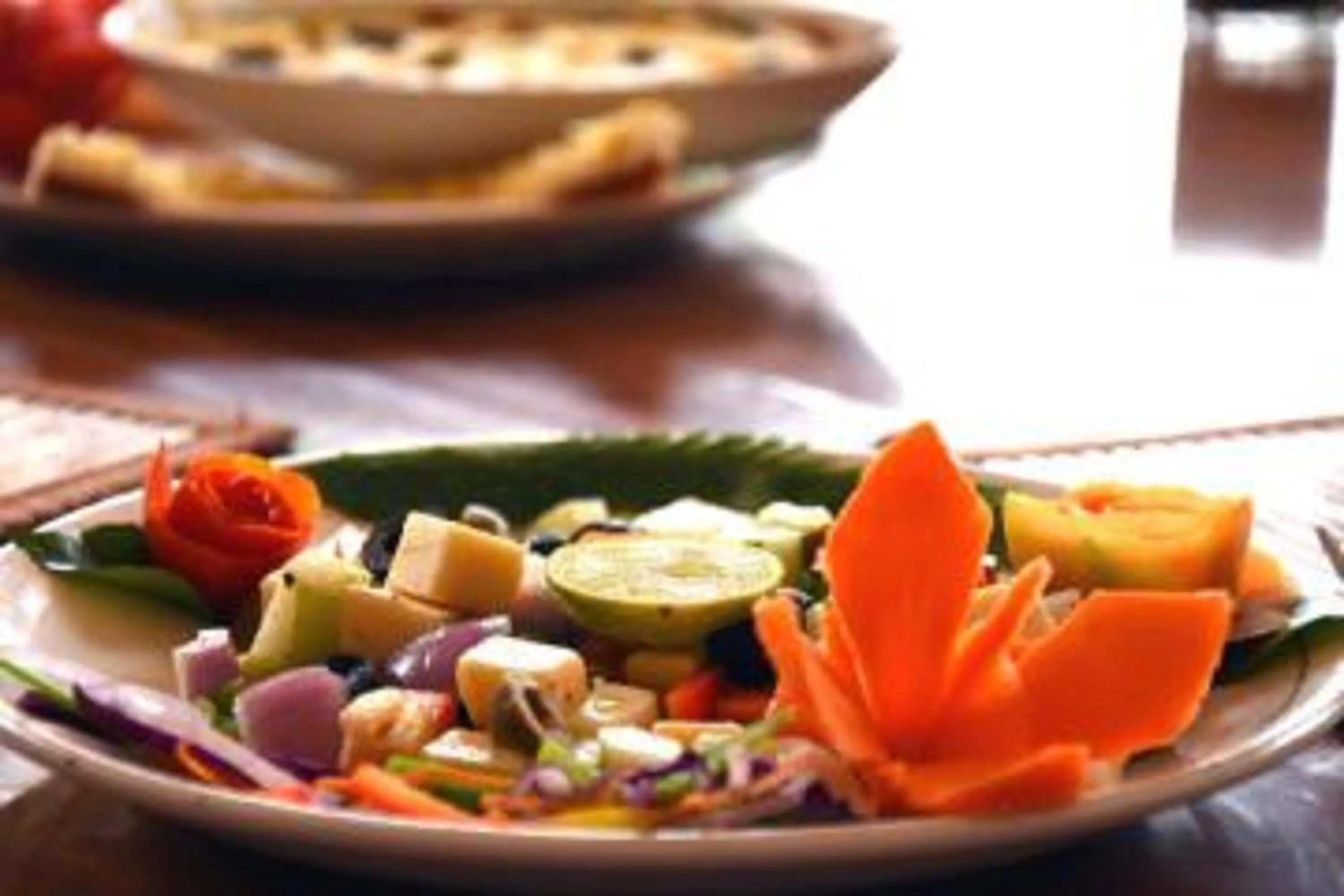 Breakfast in WelcomHeritage Shivavilas Palace, HAMPI