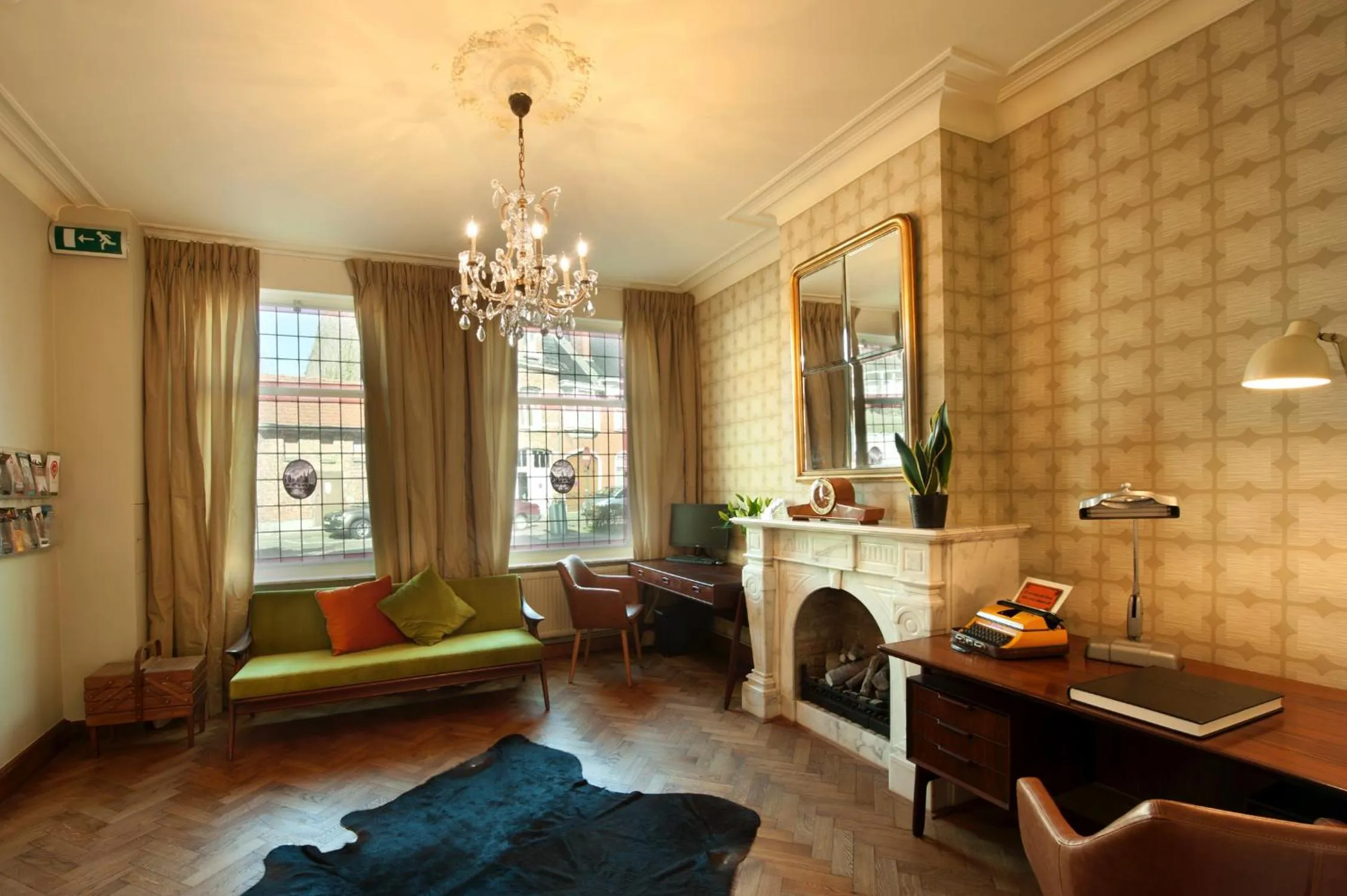 Seating area in Central Bruges B&B