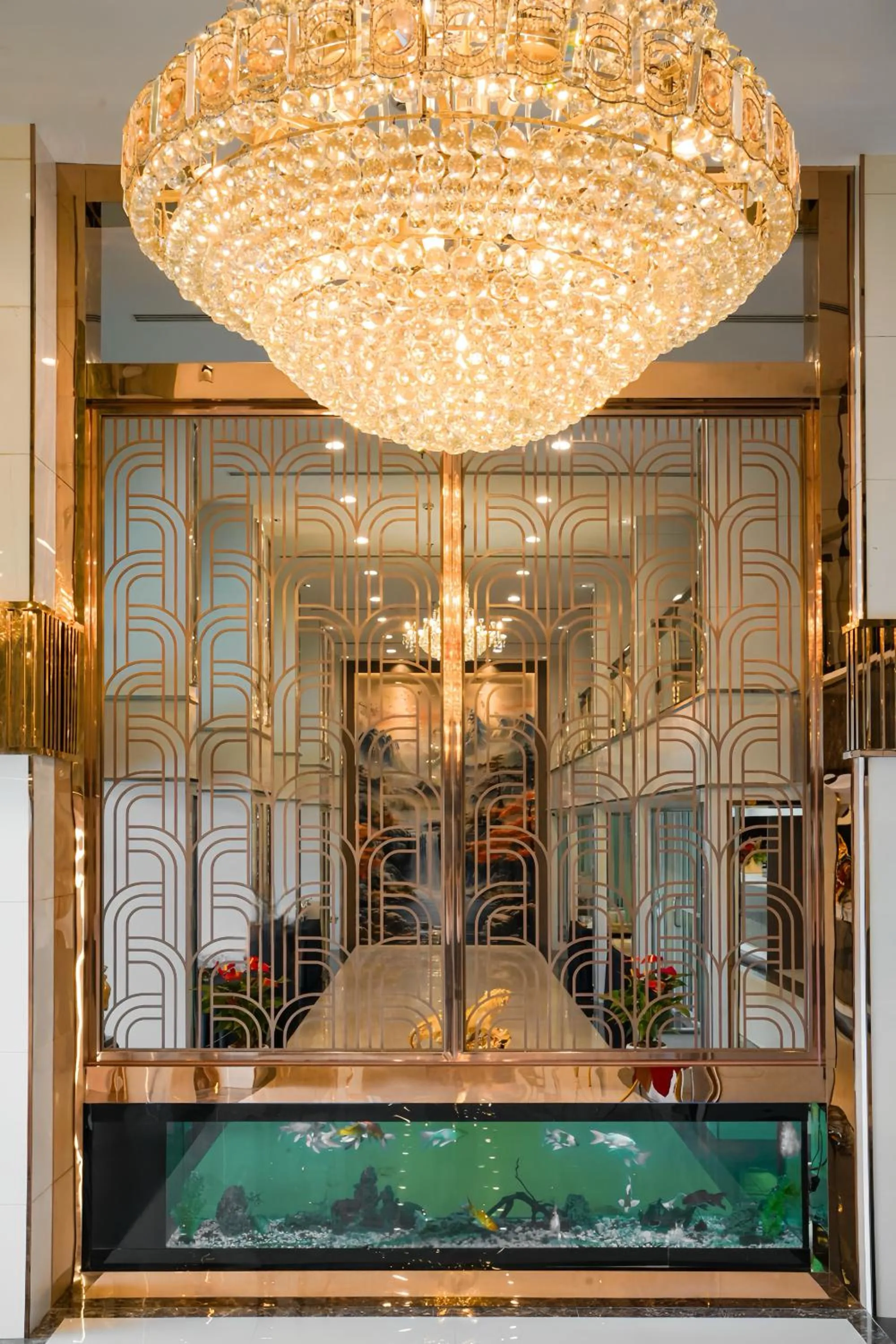 Lobby or reception in Golden Empire Suvarnabhumi Hotel