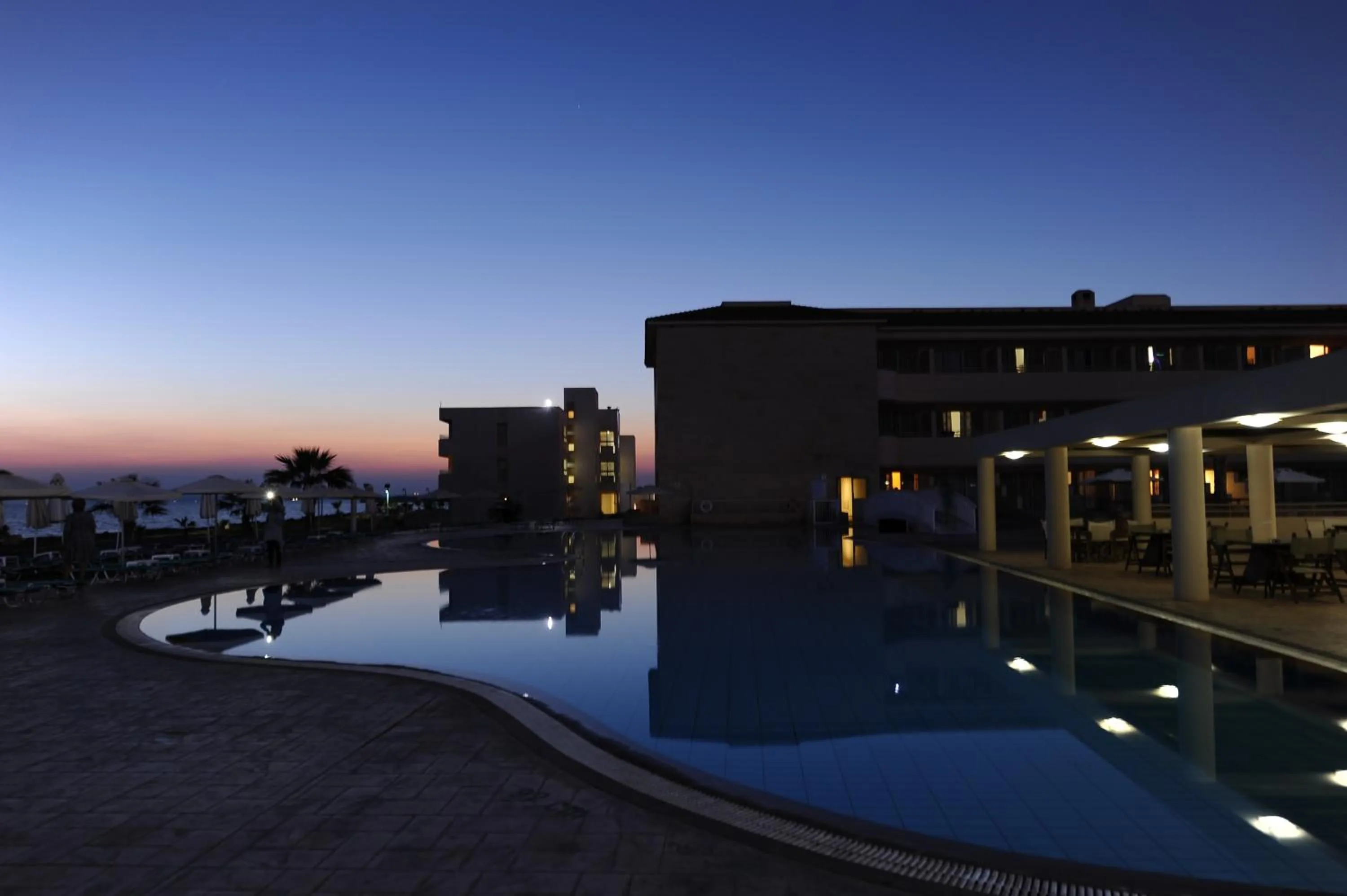 Pool view in Piere - Anne Beach Hotel