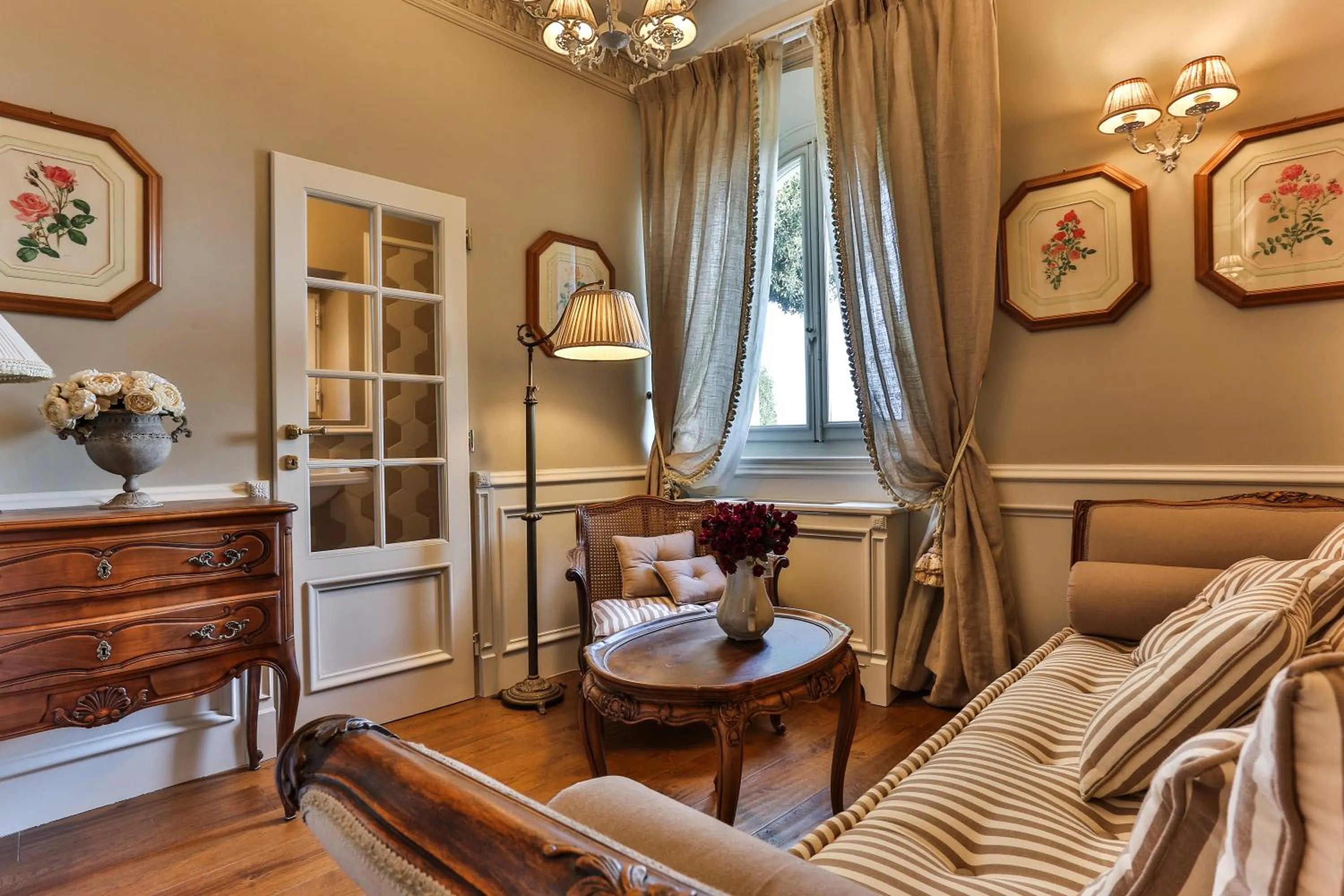 Living room in Villa Le Fontanelle