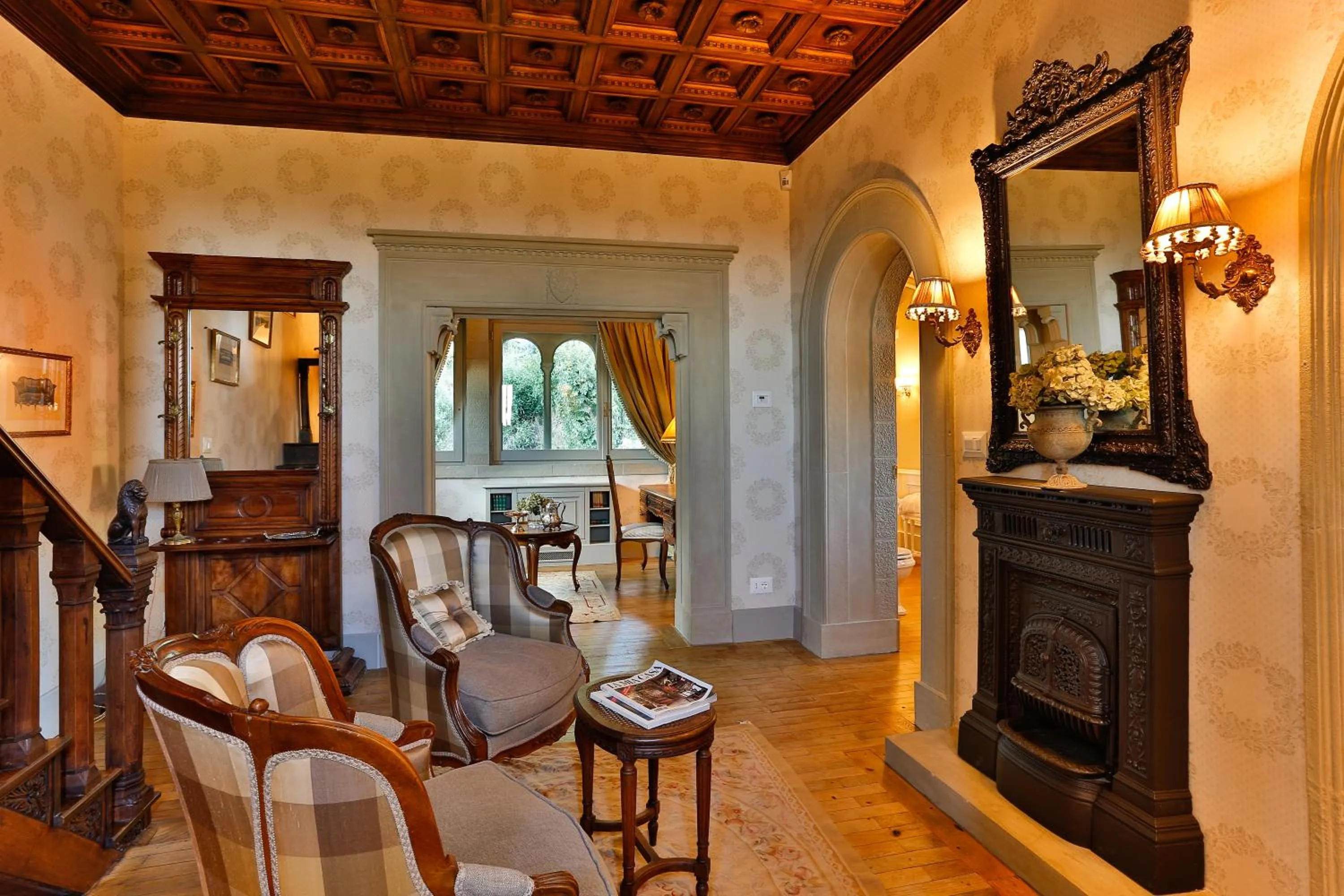 Living room in Villa Le Fontanelle
