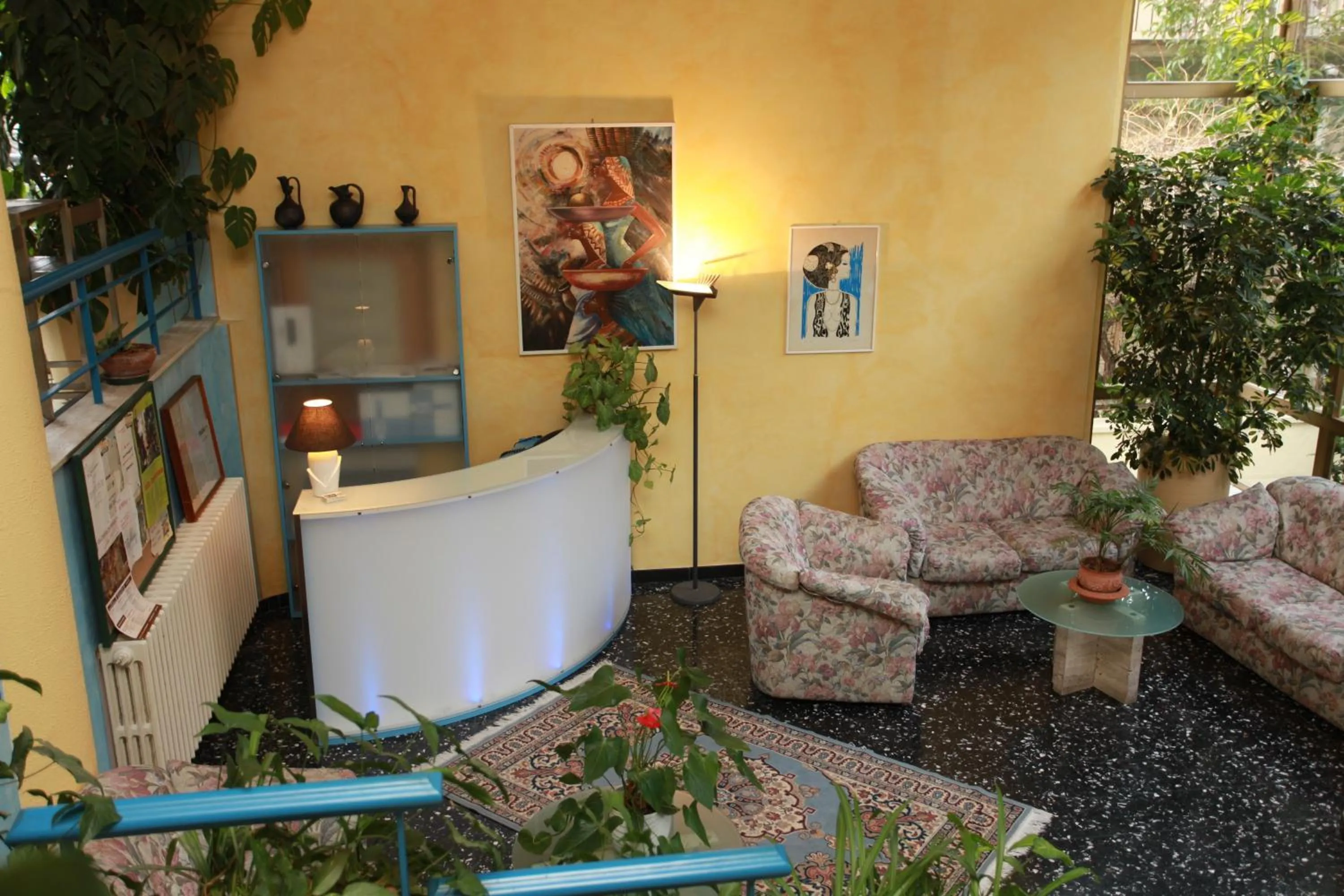 Lobby or reception in Hotel Athena