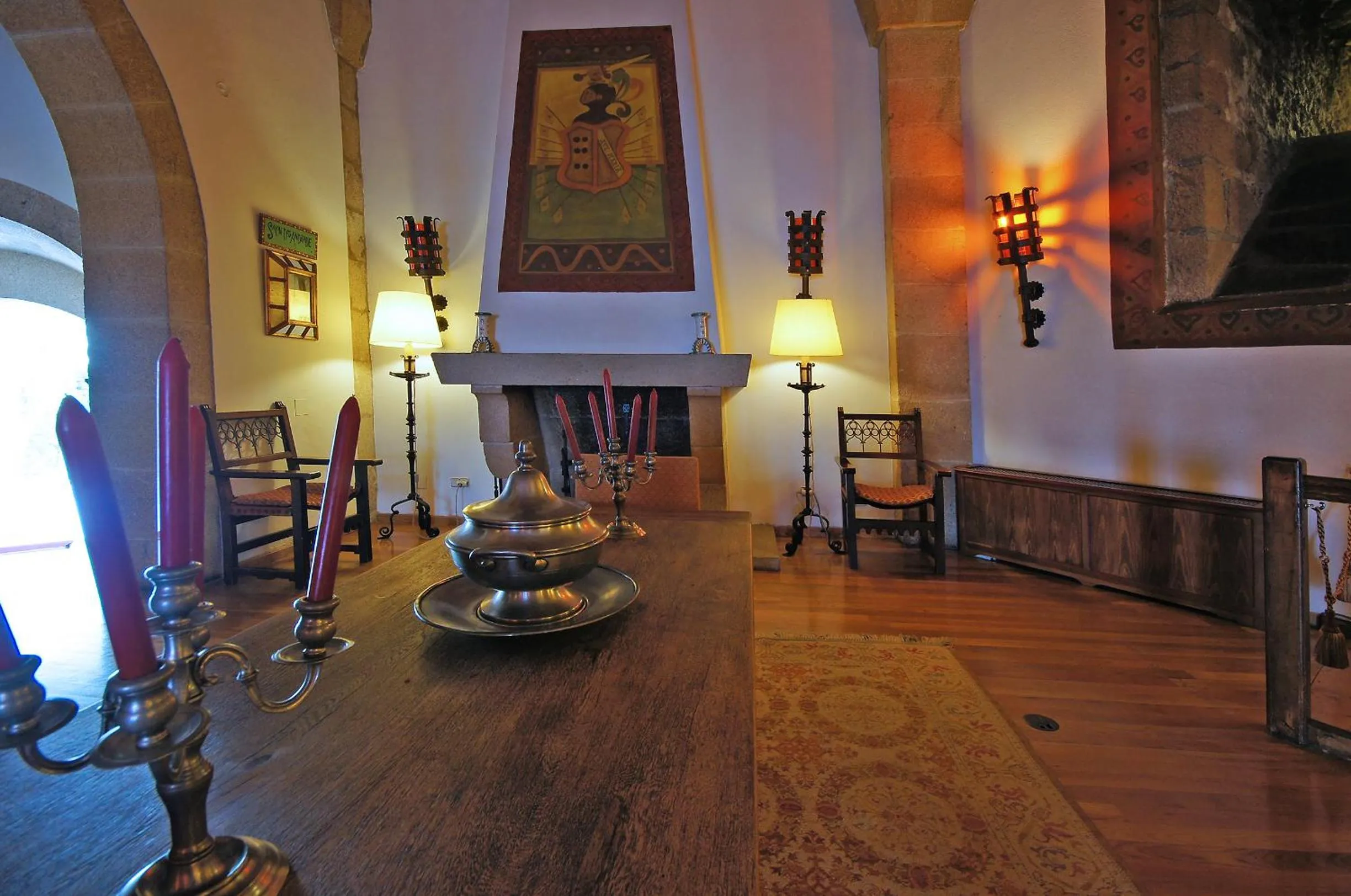Lounge or bar in Parador de Vilalba