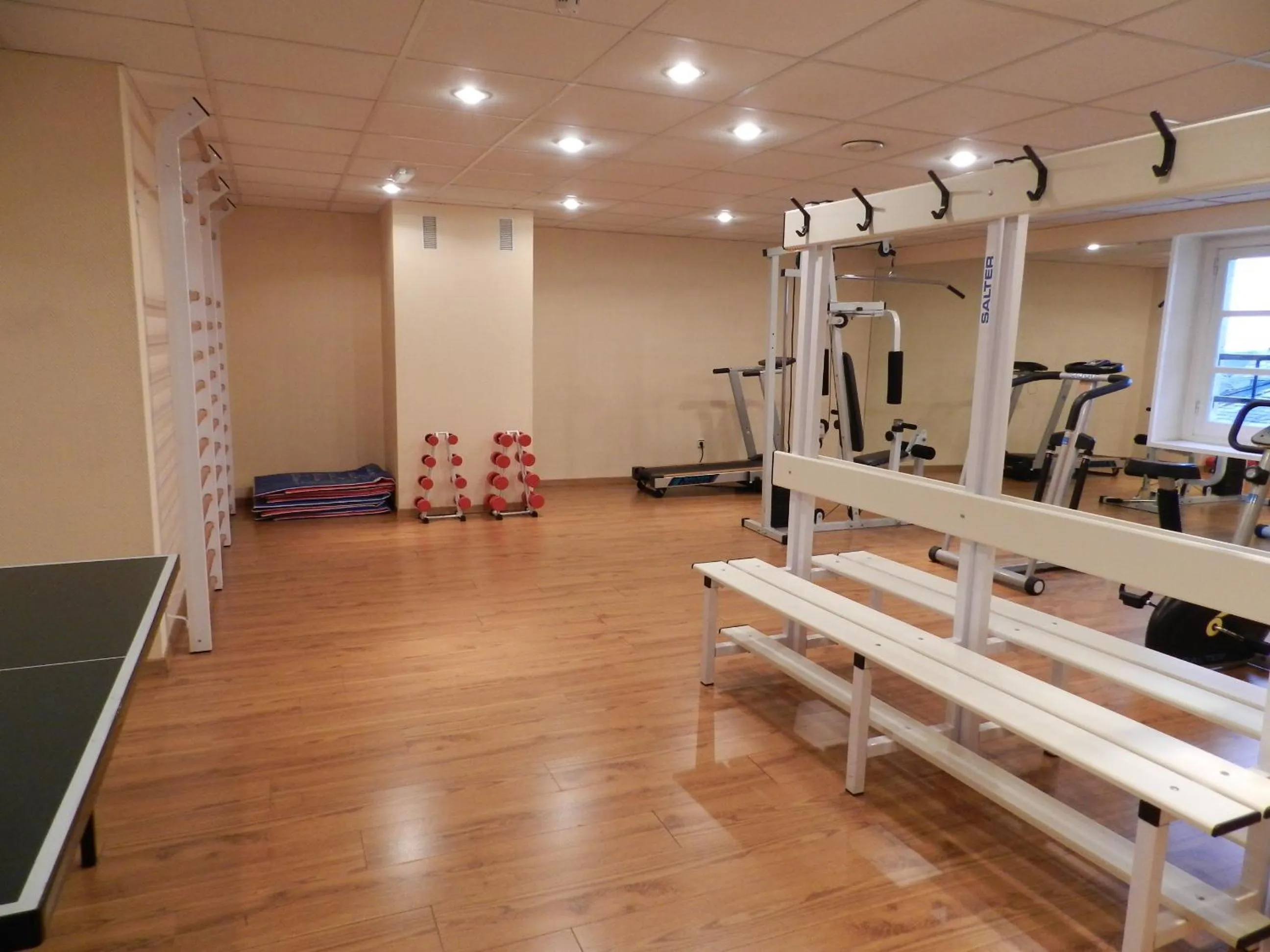 Fitness centre/facilities in Parador de Vilalba