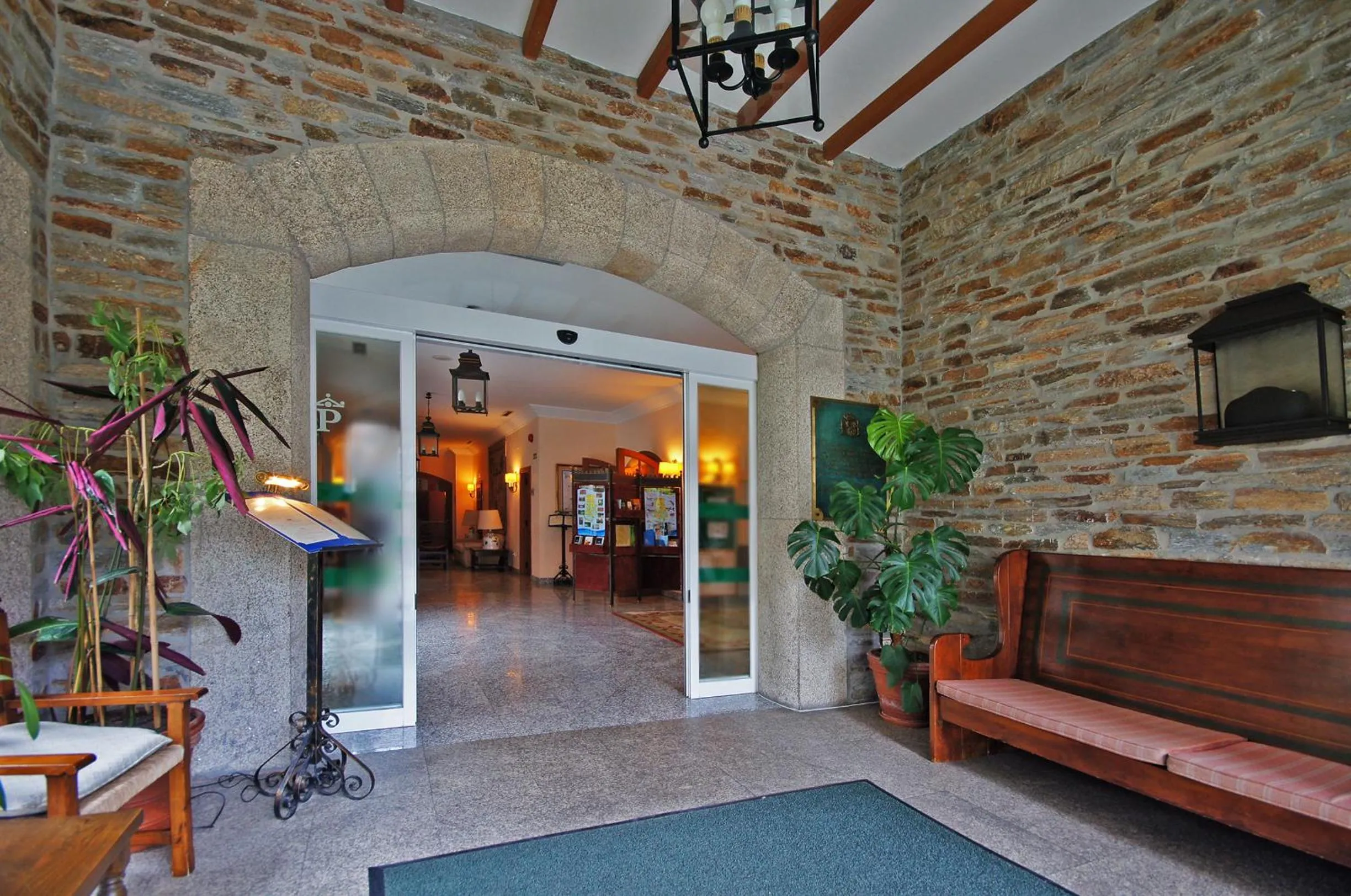Lobby or reception in Parador de Vilalba