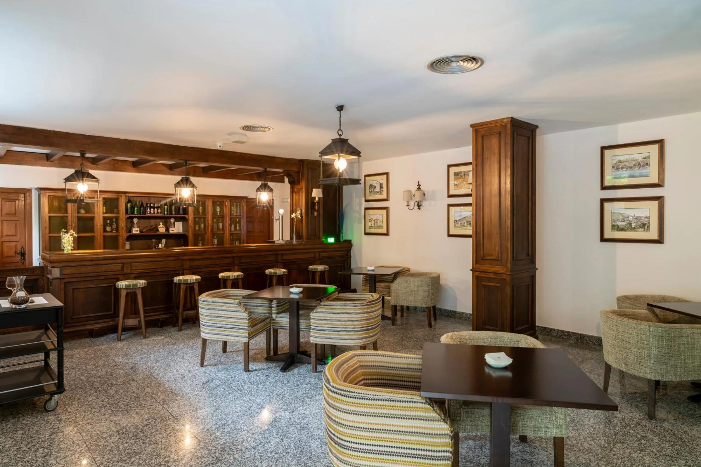 Lounge or bar in Parador de Vilalba