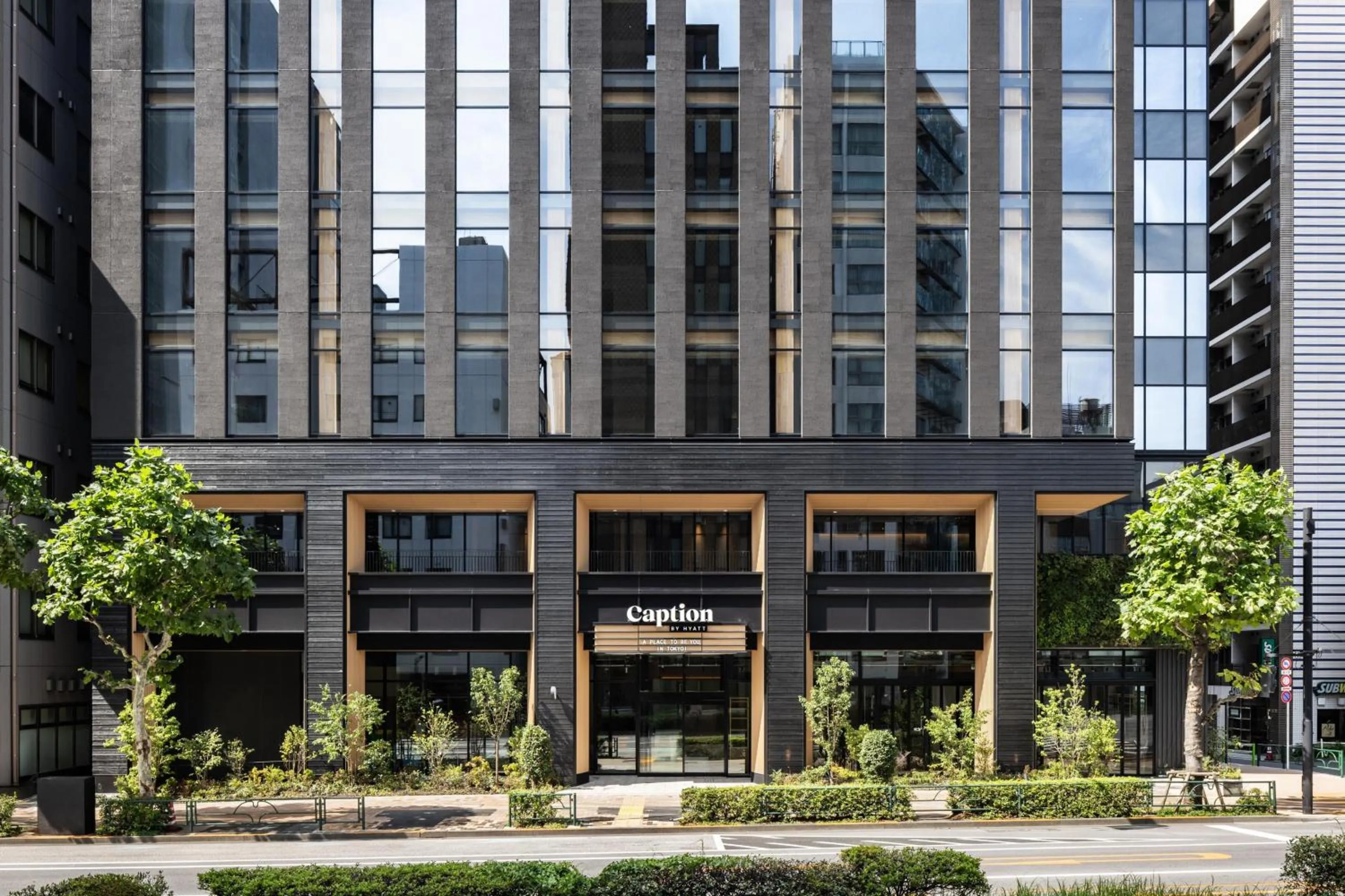 Property building in Caption By Hyatt Kabutocho Tokyo