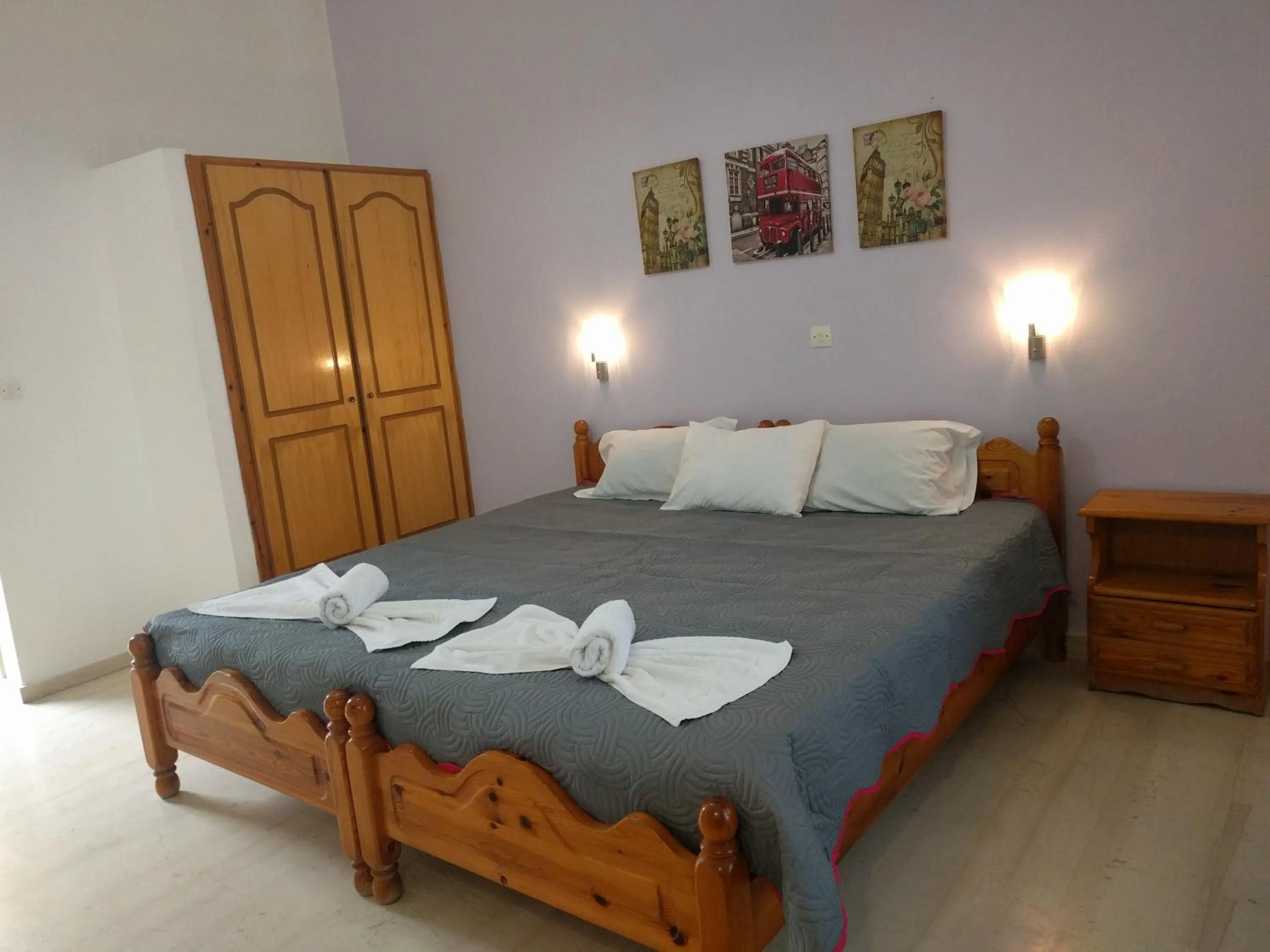 Bedroom, Bed in Ammos Apartments