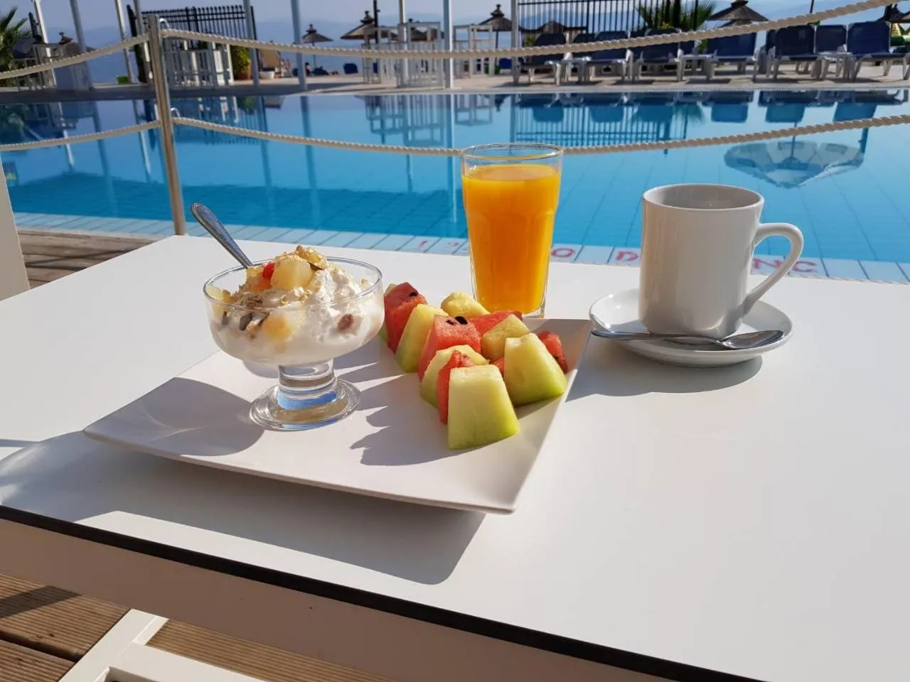 Breakfast in Ammos Apartments