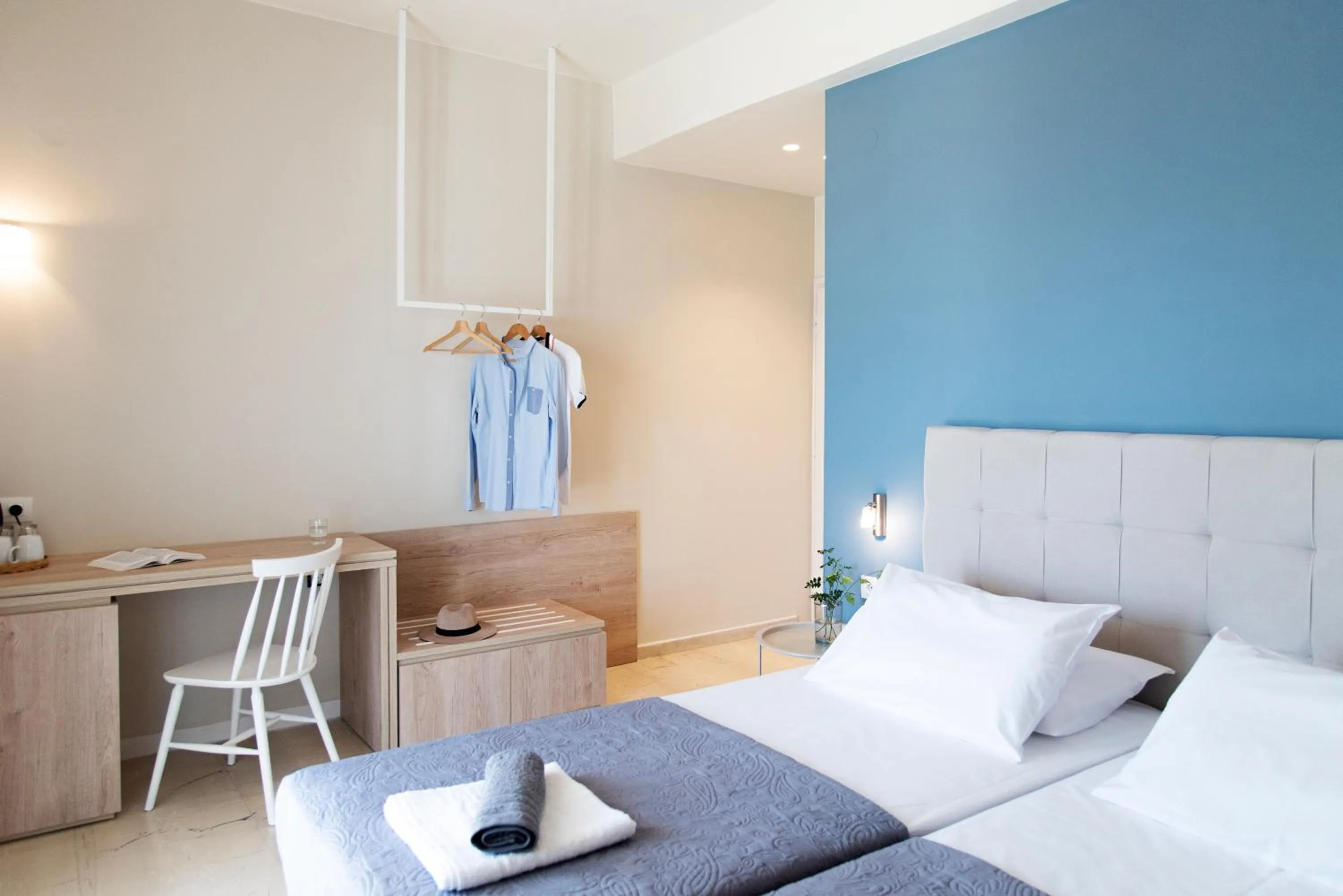 Bedroom, Bed in Ammos Apartments