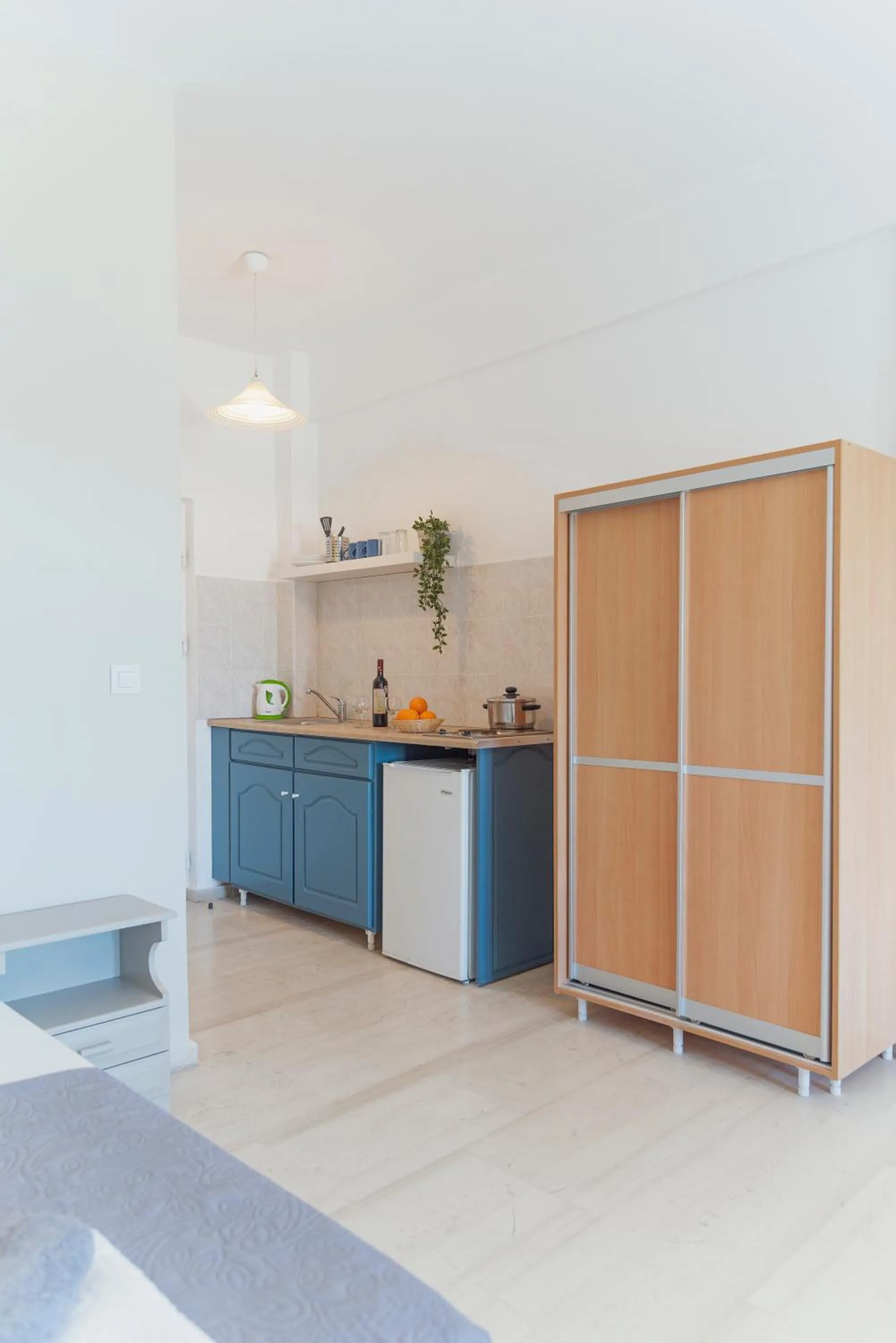 Kitchen or kitchenette in Ammos Apartments