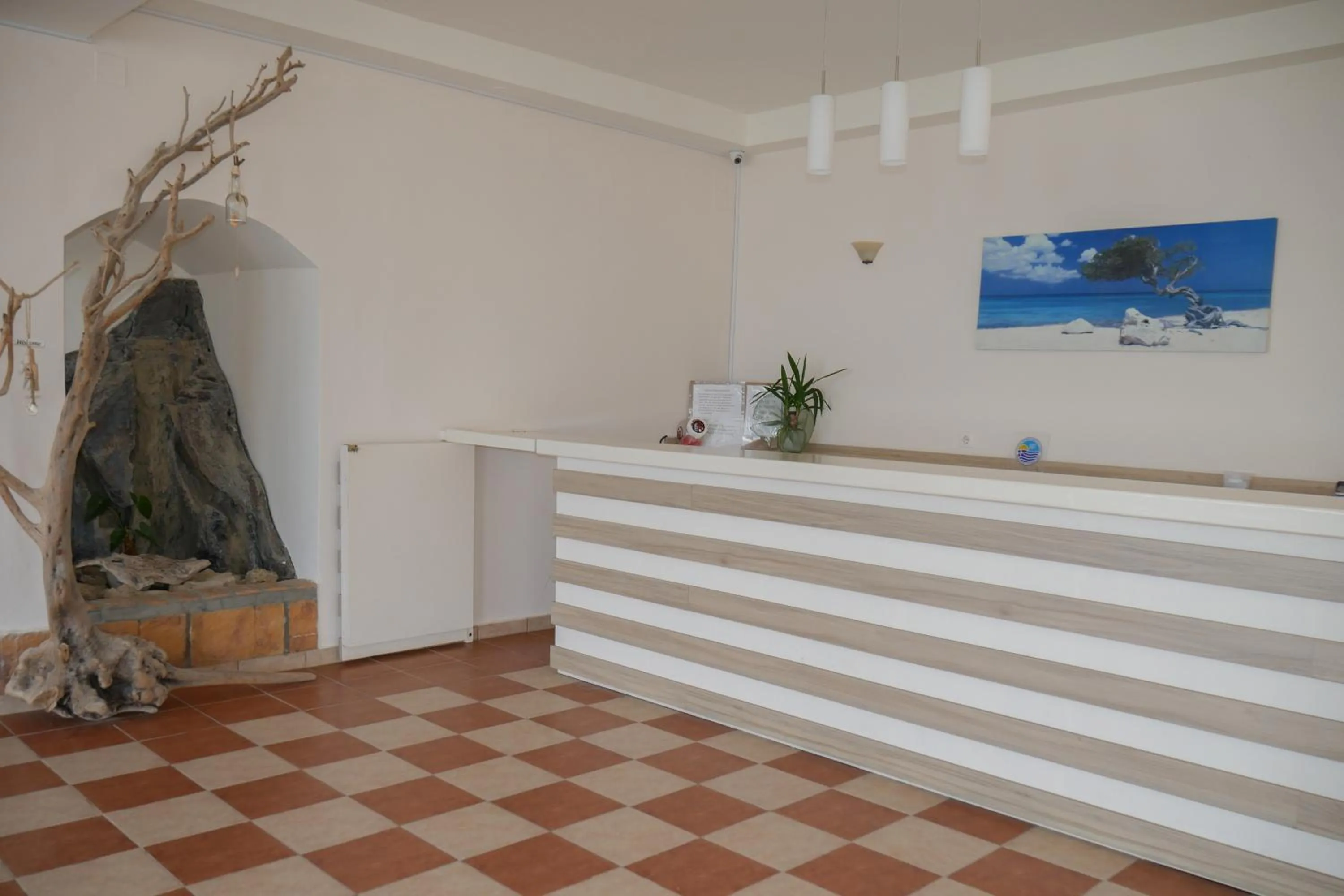 Lobby or reception in Ammos Apartments