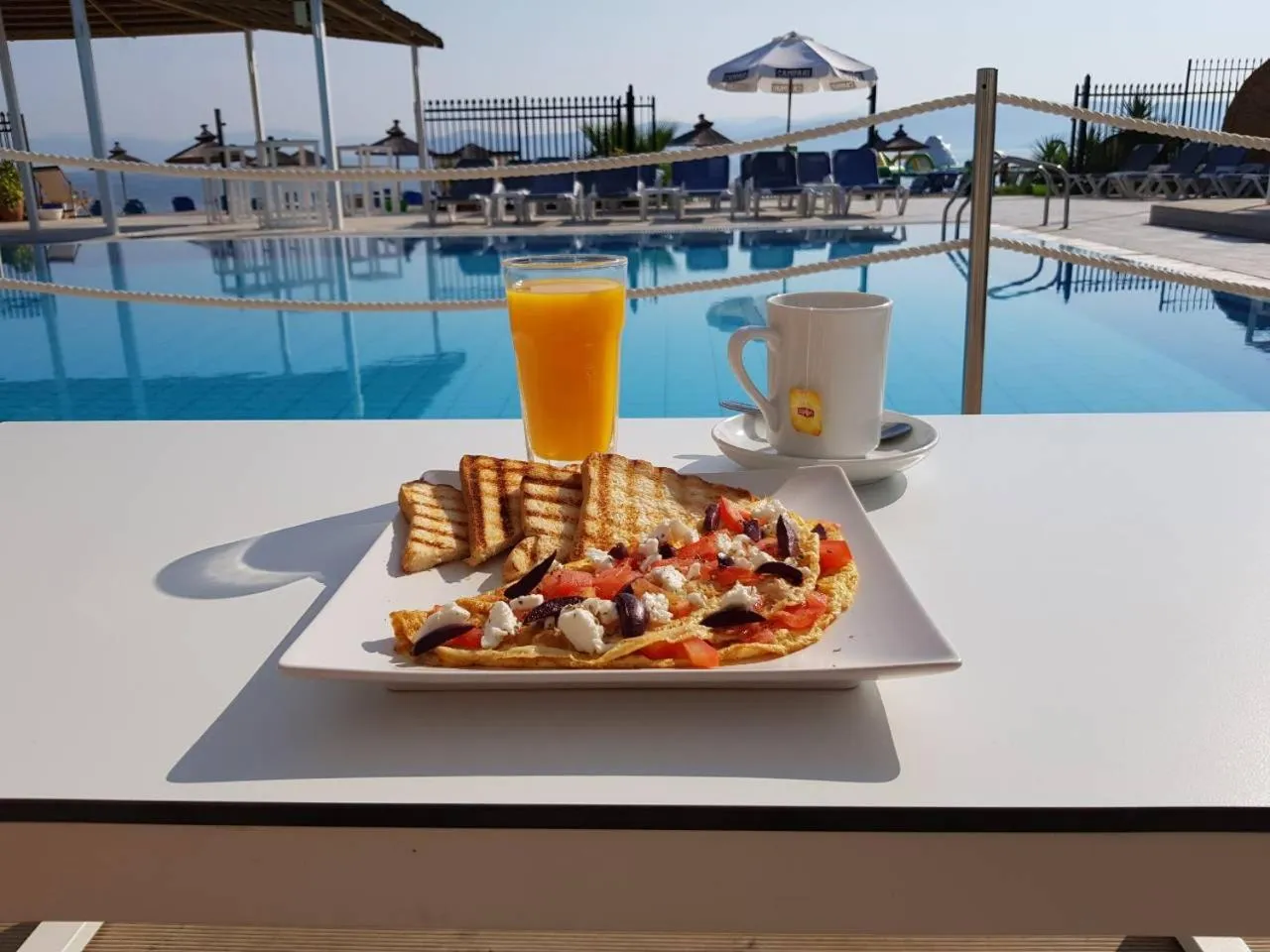 Breakfast in Ammos Apartments