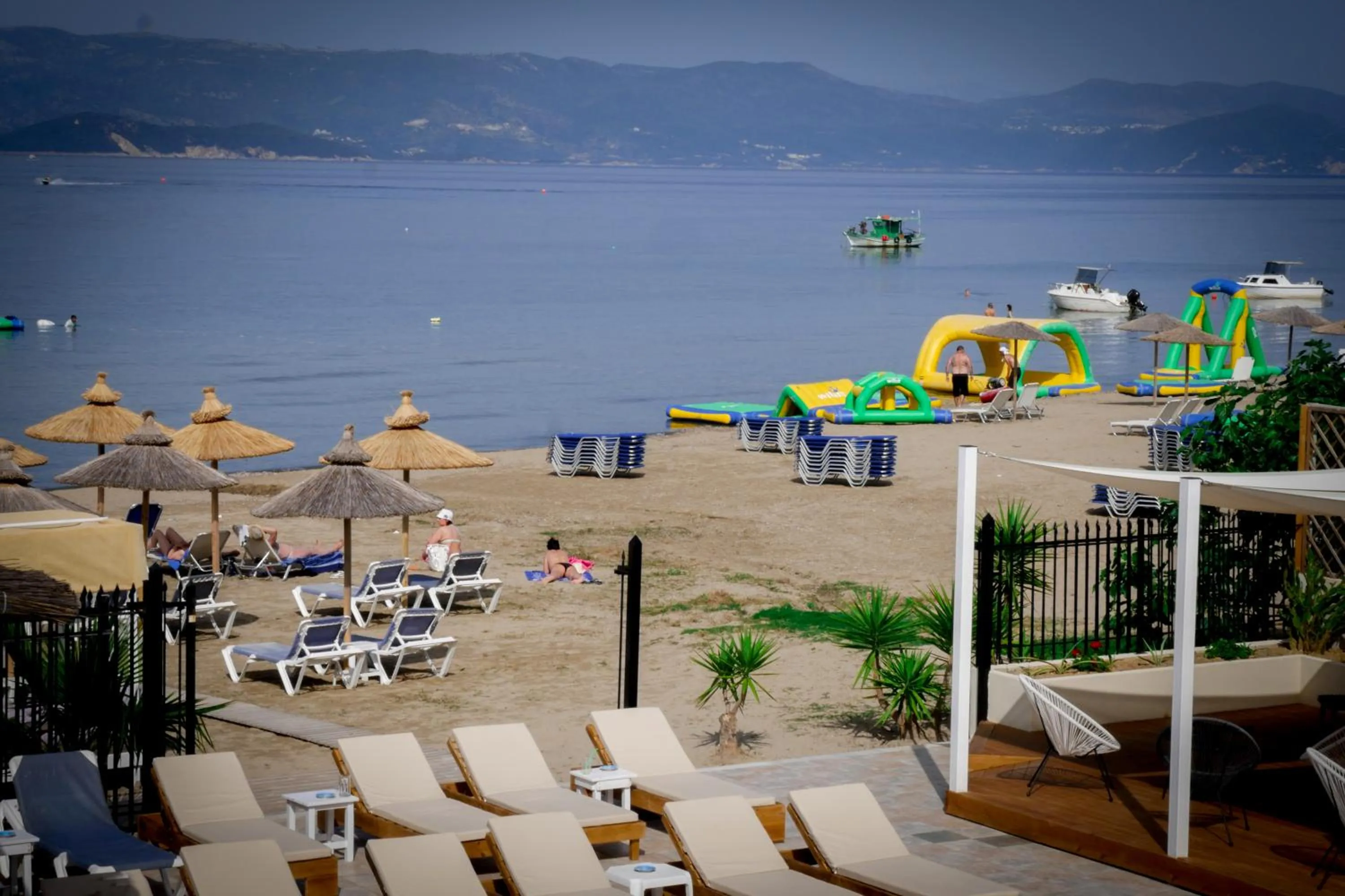 Beach in Ammos Apartments