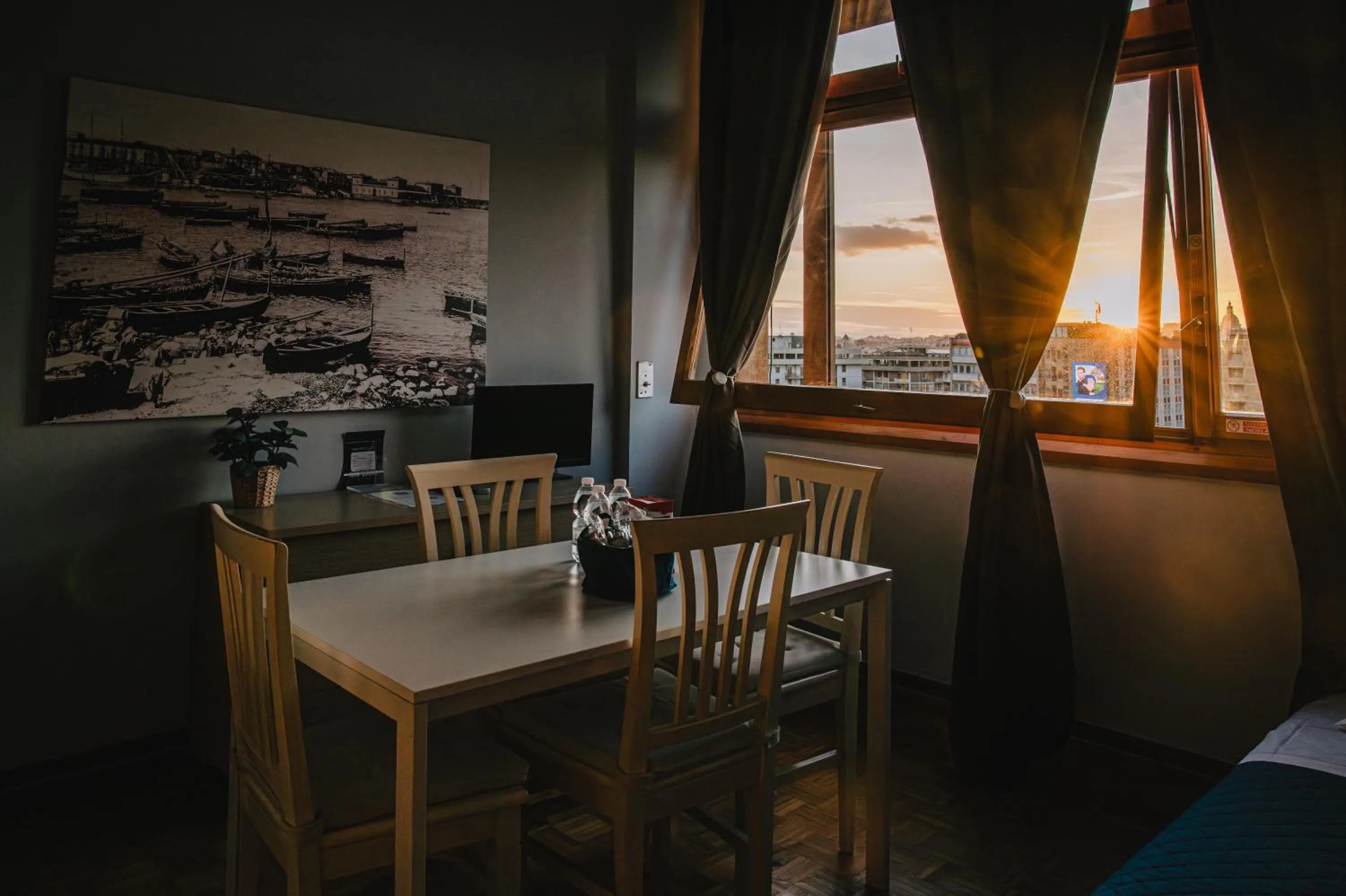 Seating area in Alta Dimora b&b suites