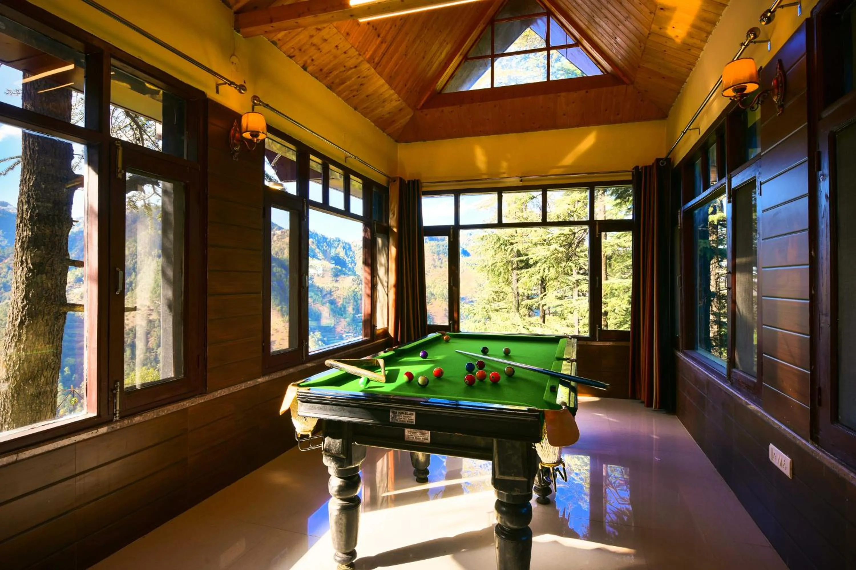 Billiard in Zostel Homes Mashobra (Shimla)