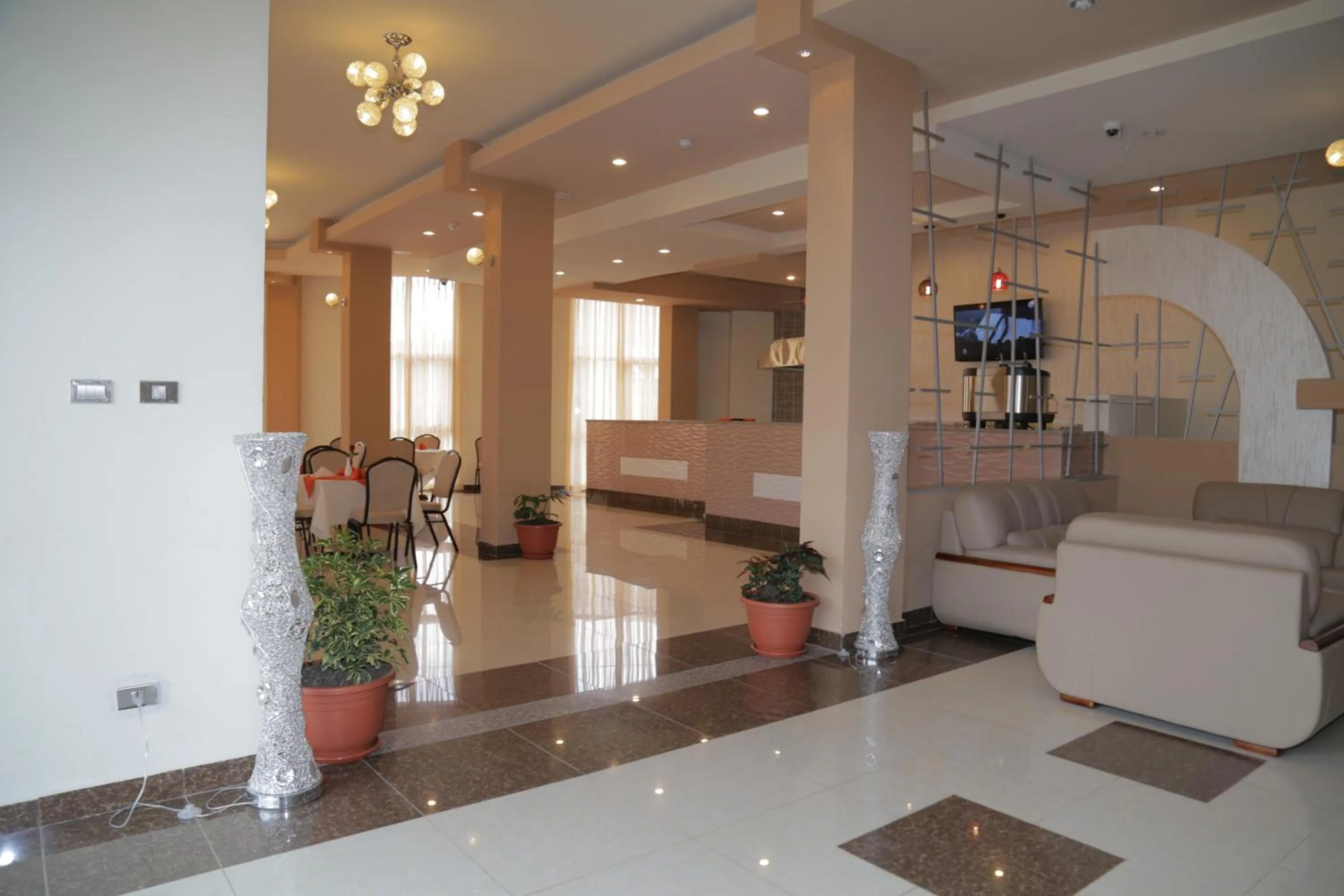 Lobby or reception in Ye Afoli International Hotel