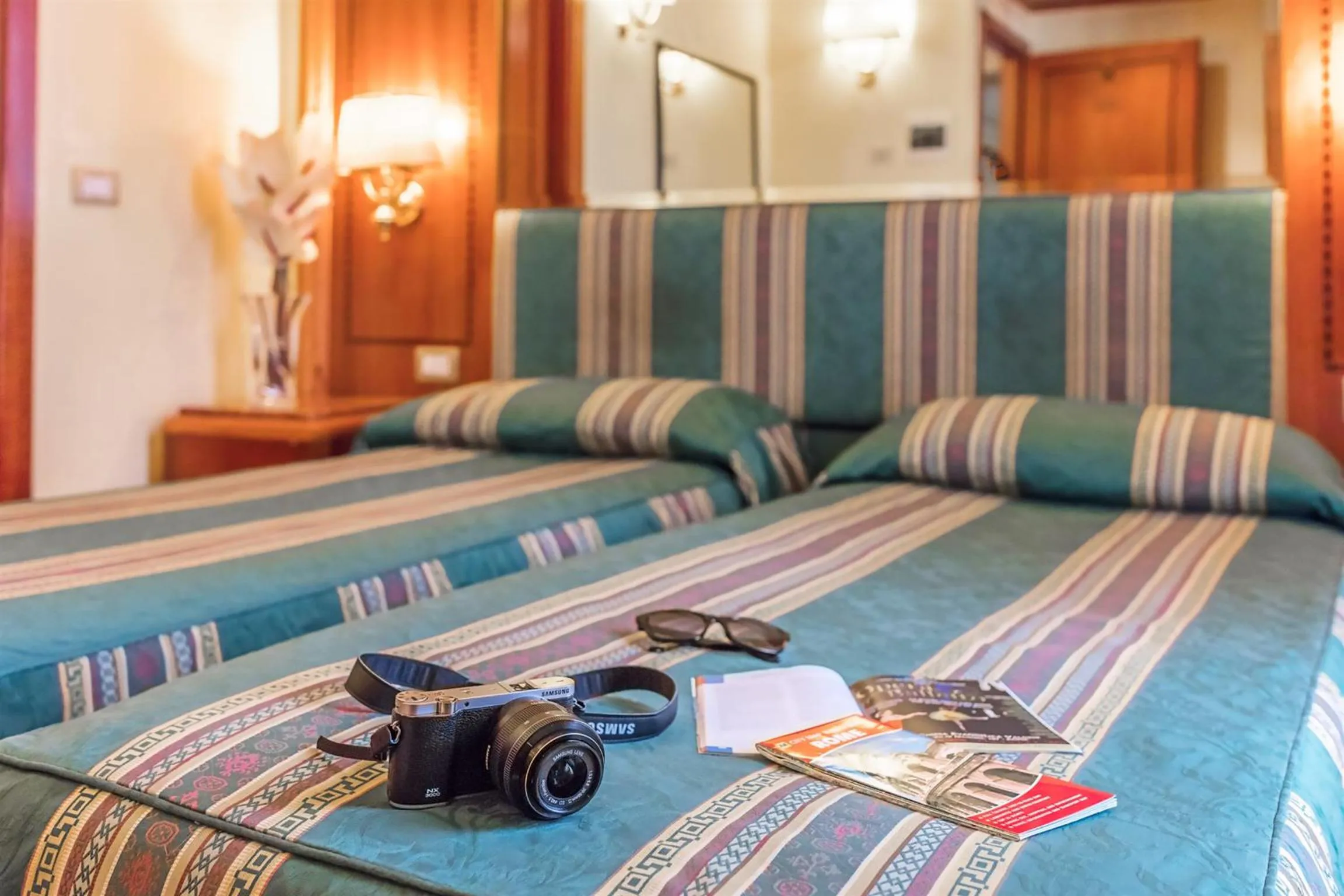 Bedroom, Bed in Raeli Hotel Lazio