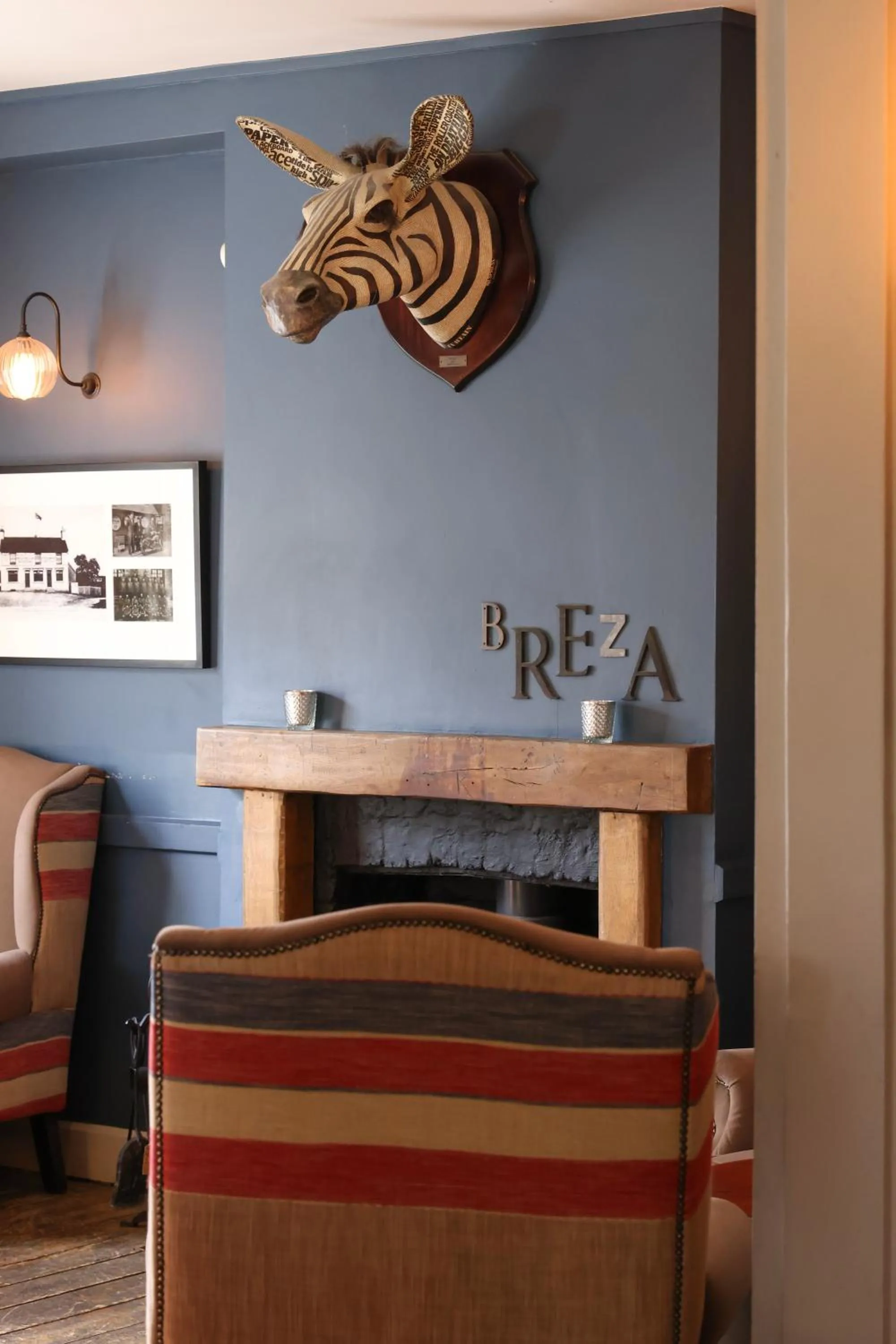 Seating area in The Goudhurst Inn