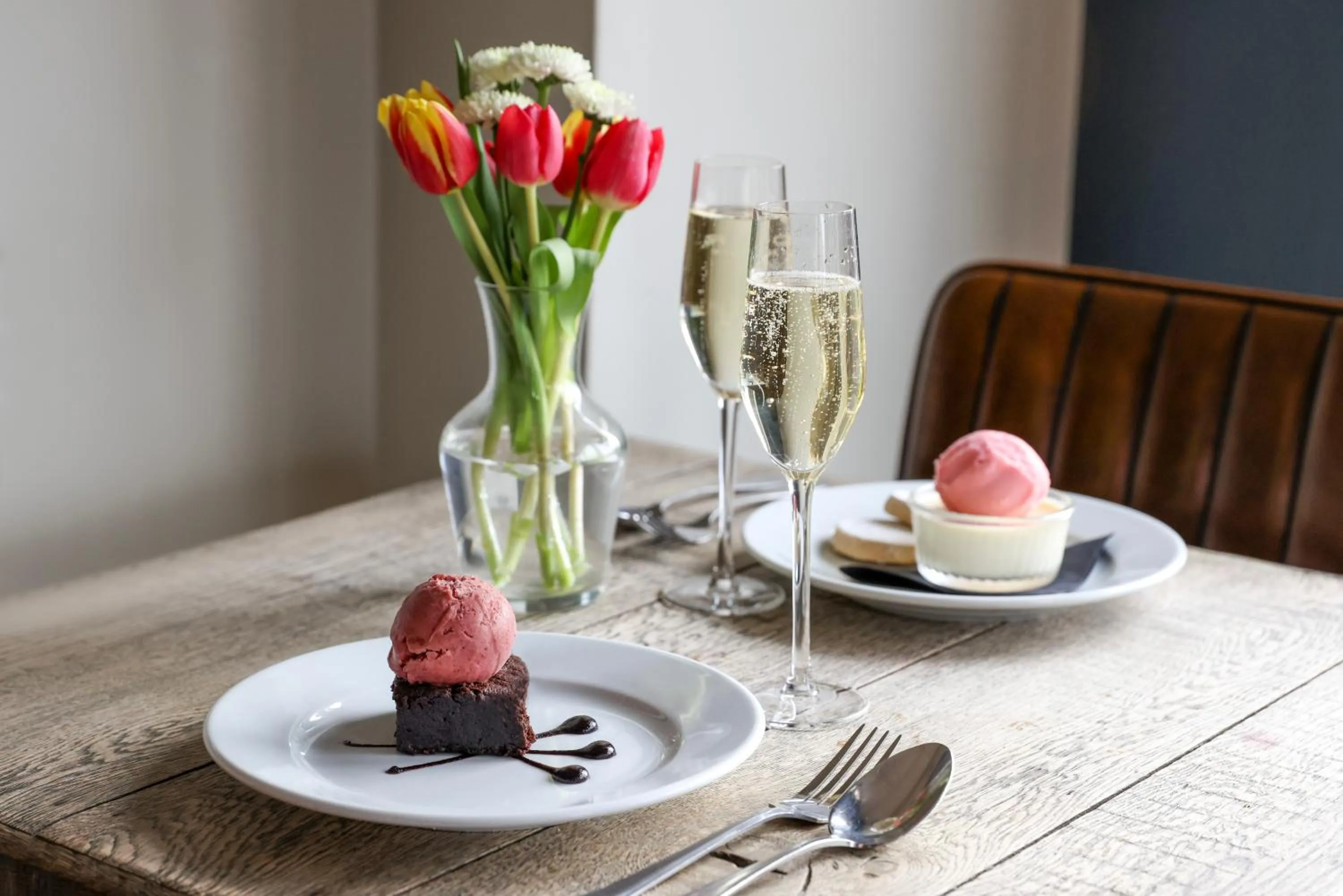 Food and drinks in The Goudhurst Inn