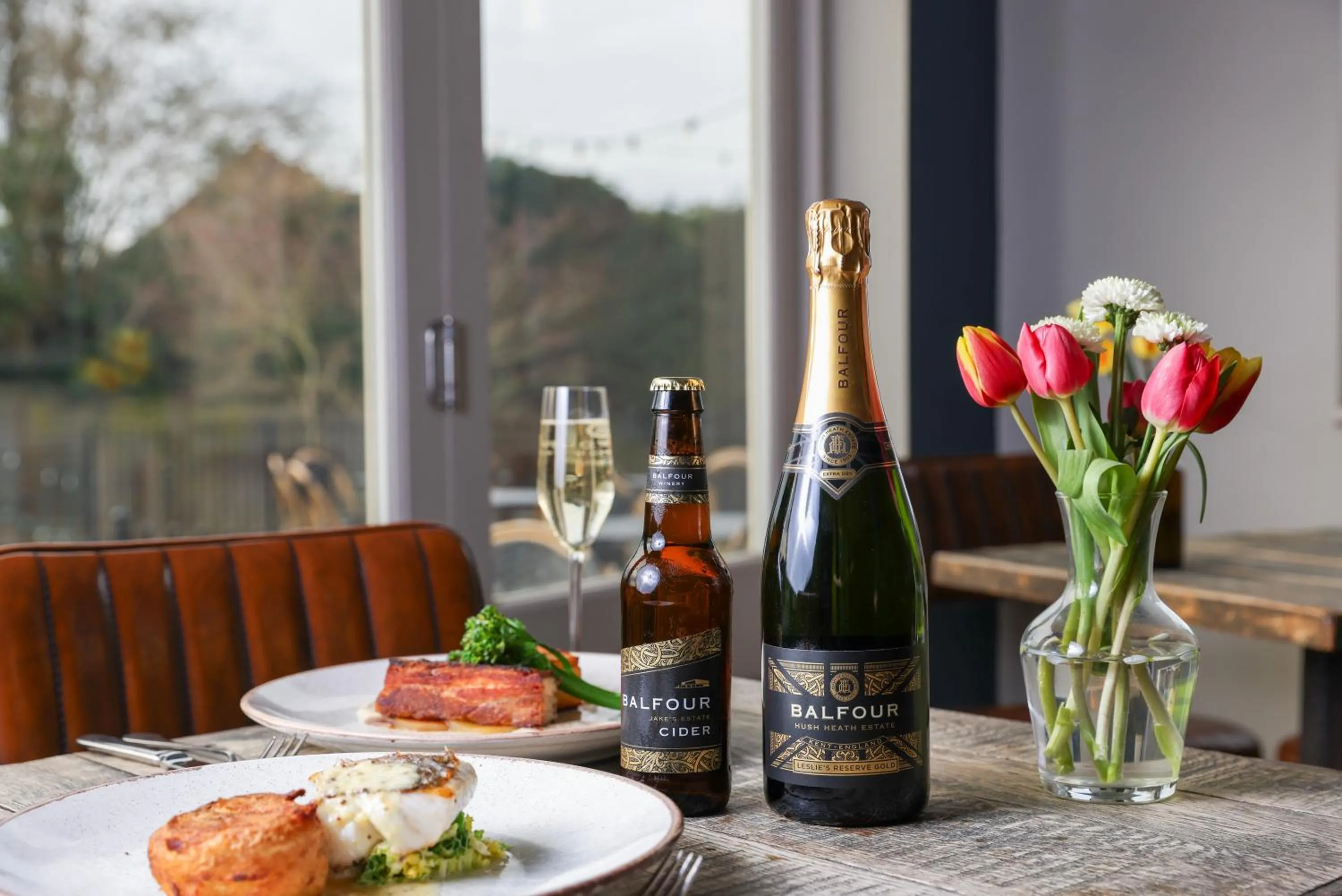 Food and drinks in The Goudhurst Inn