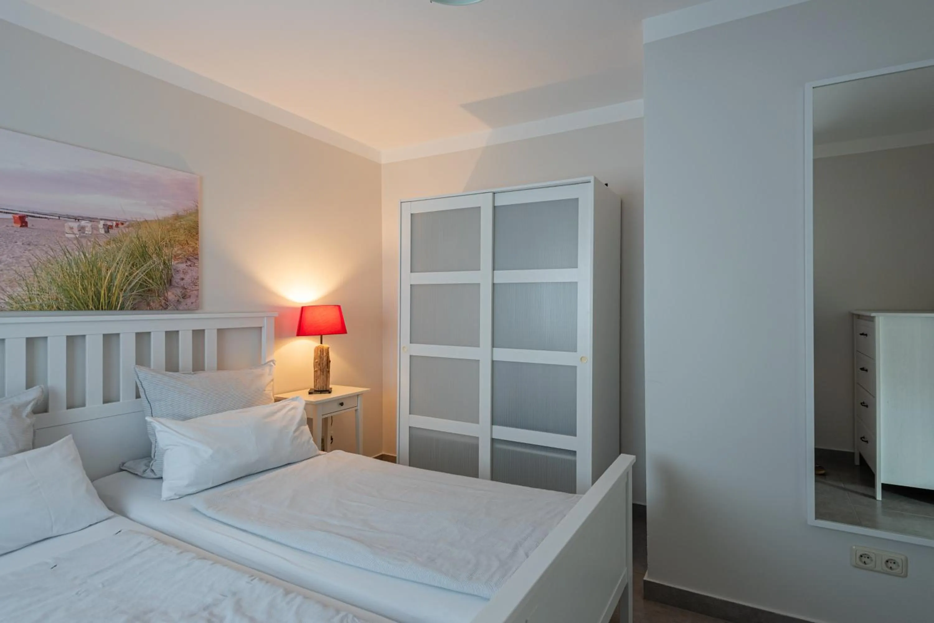 Bed in Hotel & Ferienunterkünfte Hus Seeblick