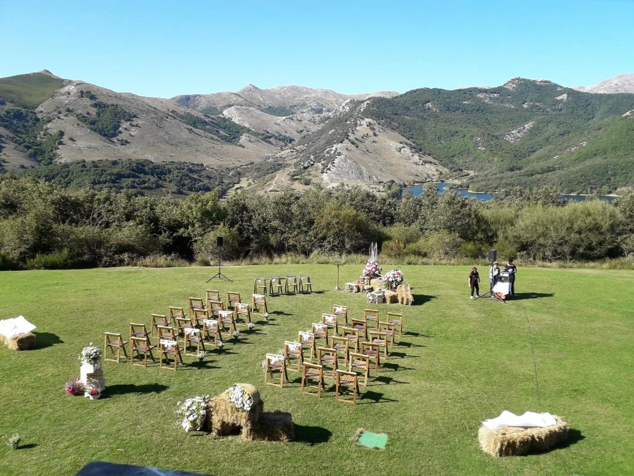 Garden in Parador de Cervera de Pisuerga