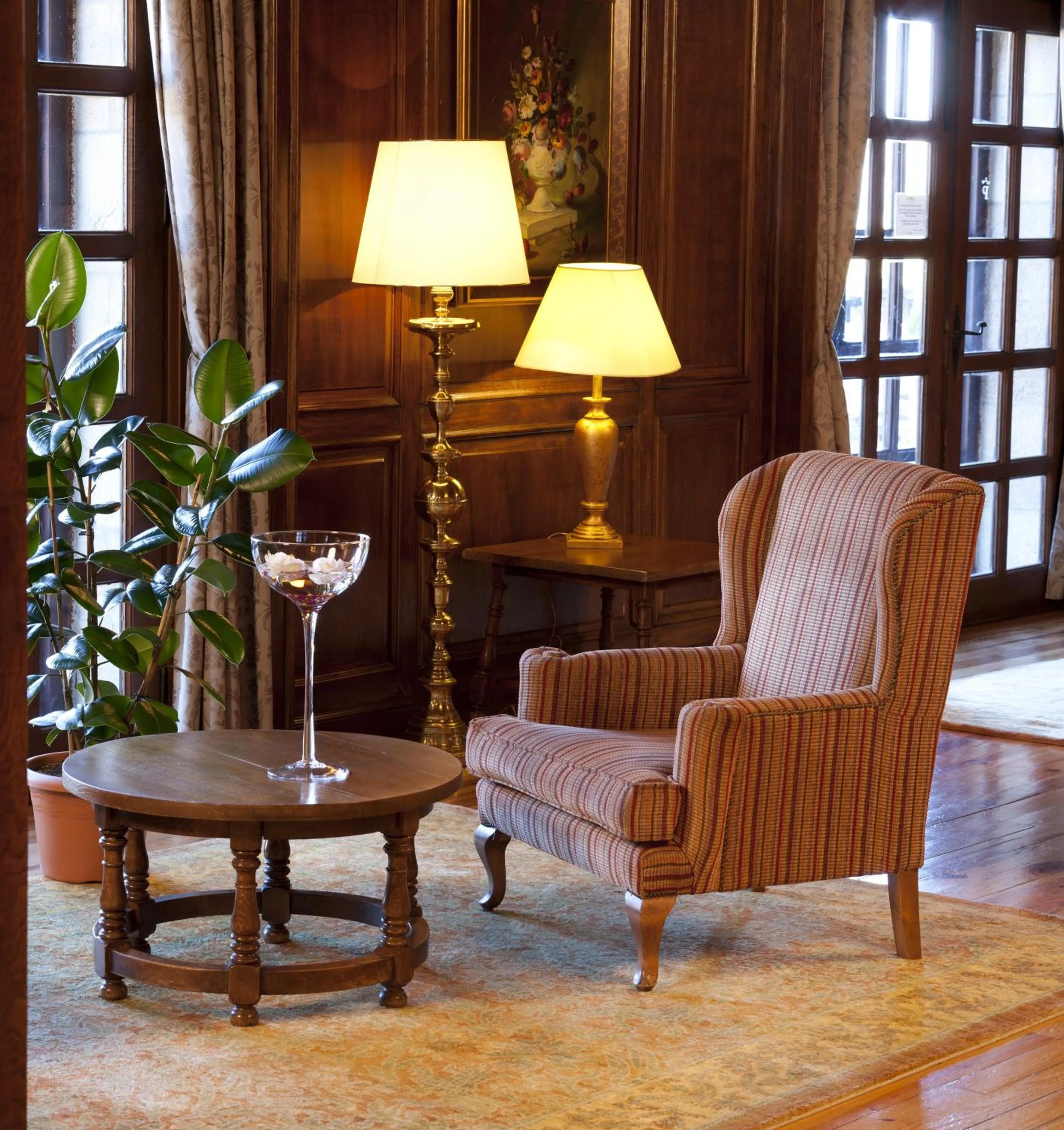 Communal lounge/ TV room in Parador de Cervera de Pisuerga