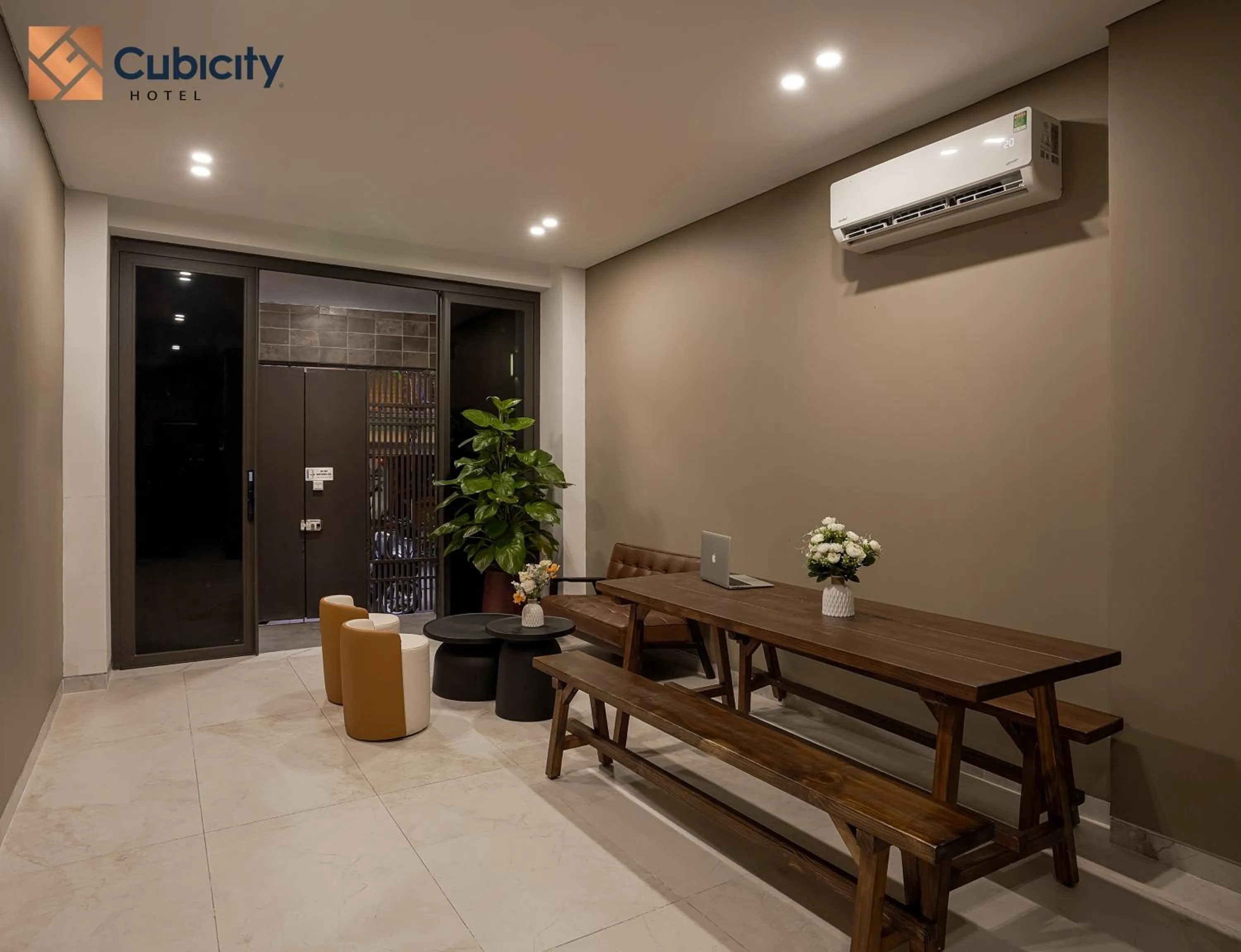 Living room in Cubicity Pho Duc Chinh